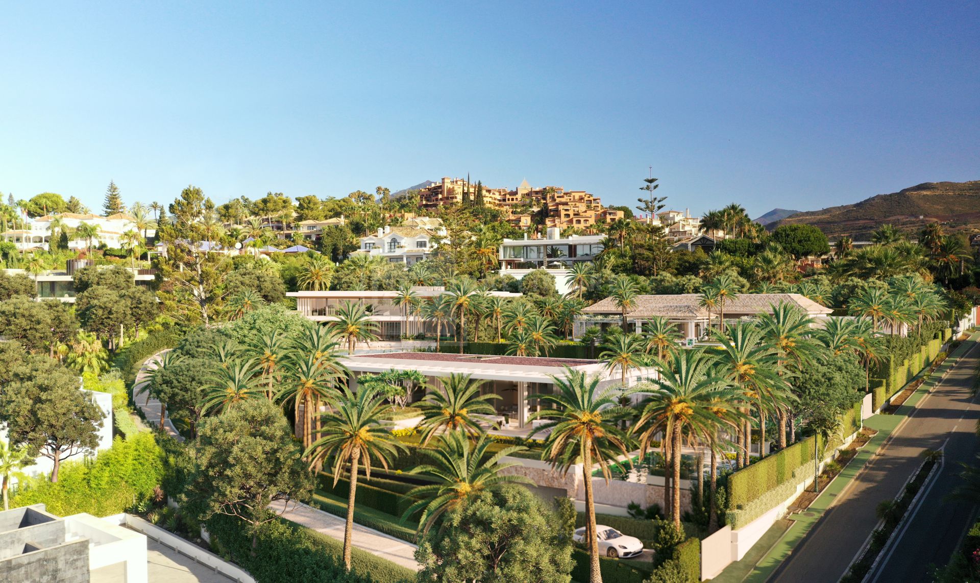 EXQUISITE MARBELLA VILLA WITH PANORAMIC VIEWS AND TIMELESS LUXURY IN GOLF VALLEY