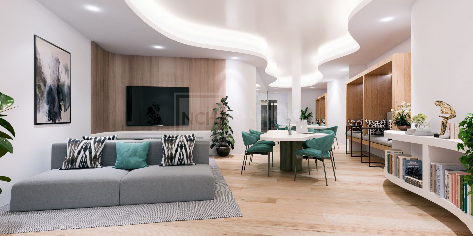 EN CONSTRUCCIÓN. Precioso duplex en PRIMERA LÍNEA DE GOLF en Guadalmina, Marbella