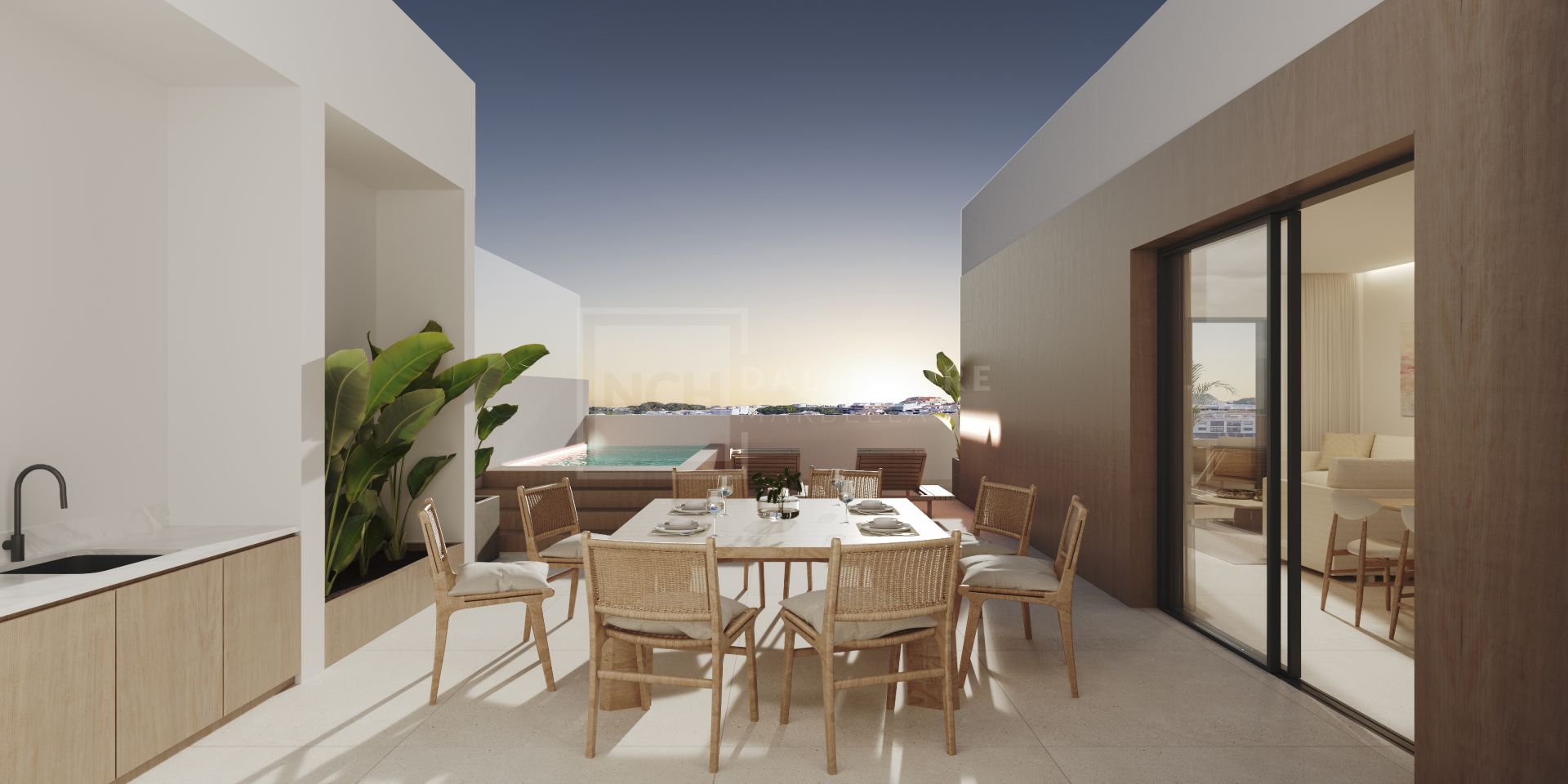 ELEGANT 3-BEDROOM DUPLEX-PENTHOUSE OFFERING MODERN LIVING AT ITS FINEST ON THE COSTA DEL SOL