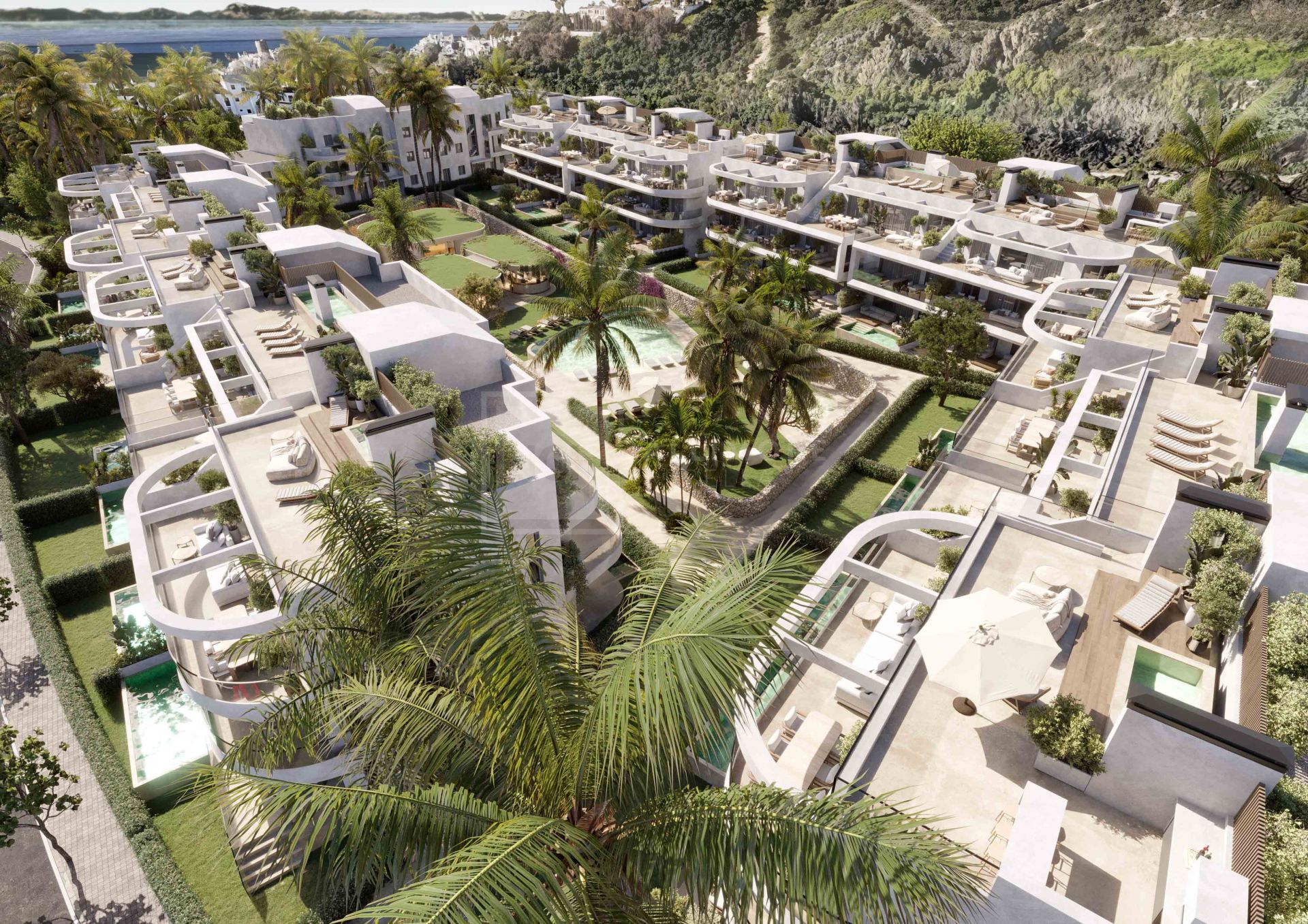 BRAND NEW DEVELOPMENT WALKING DISTANCE FROM THE BEACH IN ESTEPONA