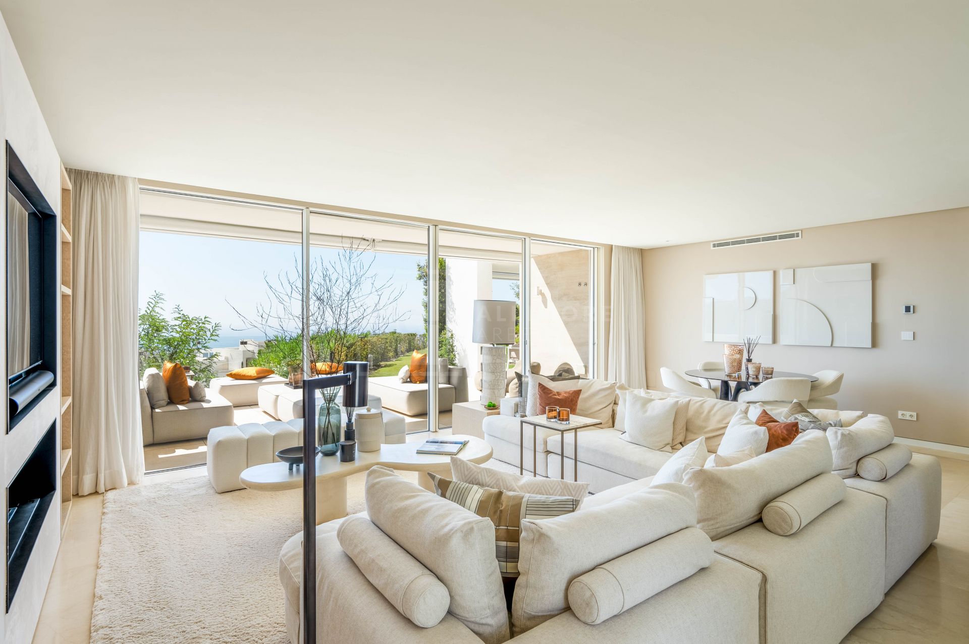 THREE-BEDROOM LUXURY HAVEN WITH PANORAMIC SEA VIEWS AND PRIVATE GARDEN OASIS