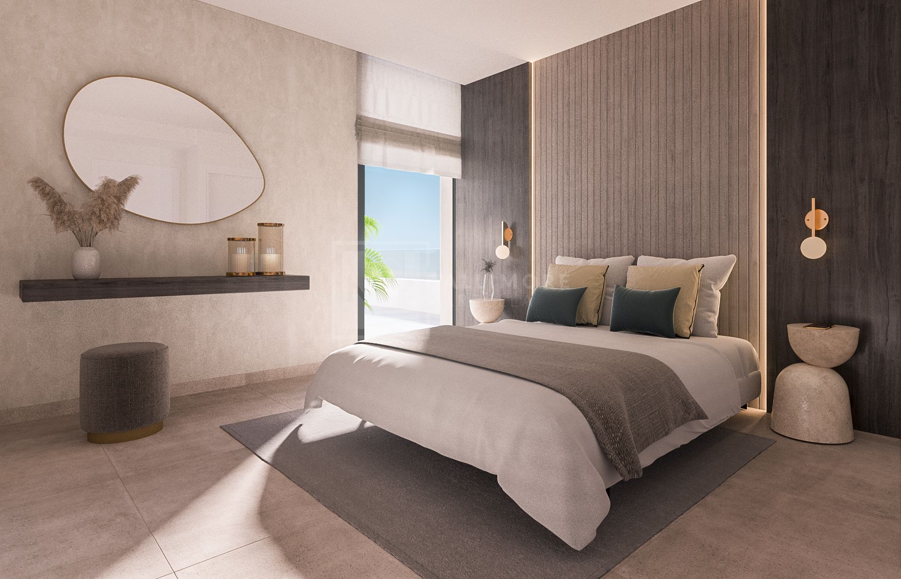 IMPRESIONANTE RESIDENCIA DE 3 DORMITORIOS CON VISTAS AL MAR Y AMPLIAS TERRAZAS EN ESTEPONA