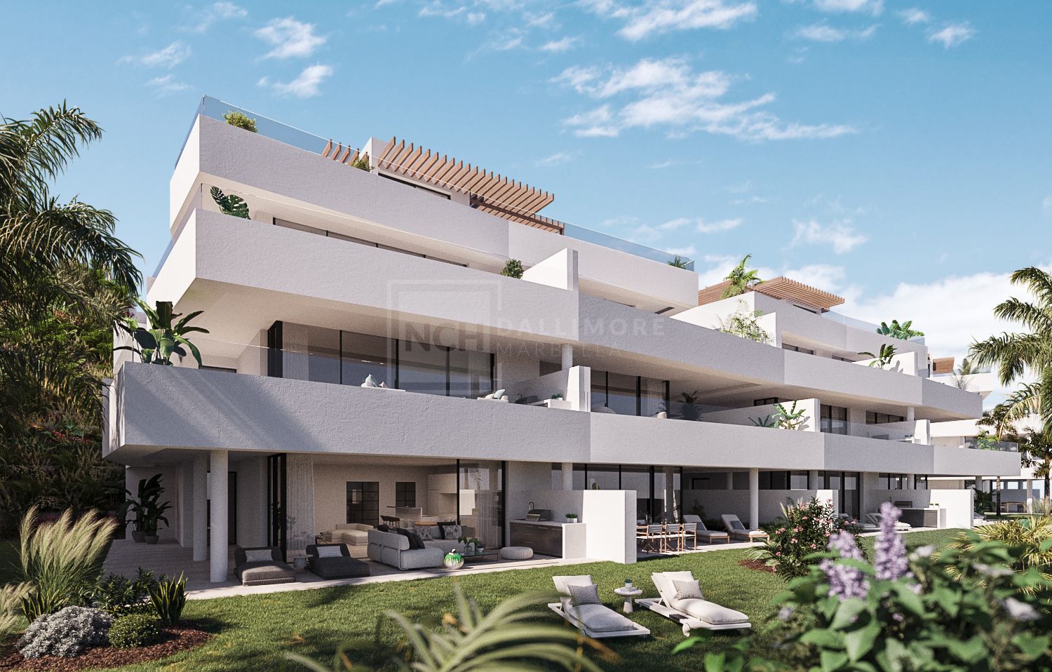 STUNNING 3-BEDROOM RESIDENCE WITH SEA VIEWS AND SPACIOUS TERRACES IN ESTEPONA