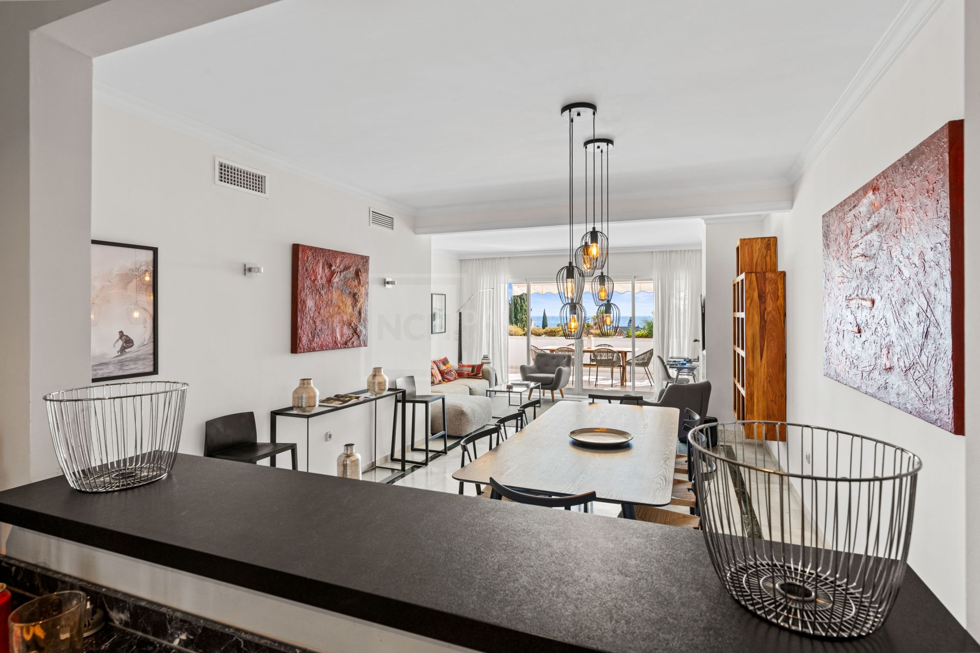 UNIQUE SEA VIEW APARTMENT LOCATED IN BAHIA REAL MARBELLA