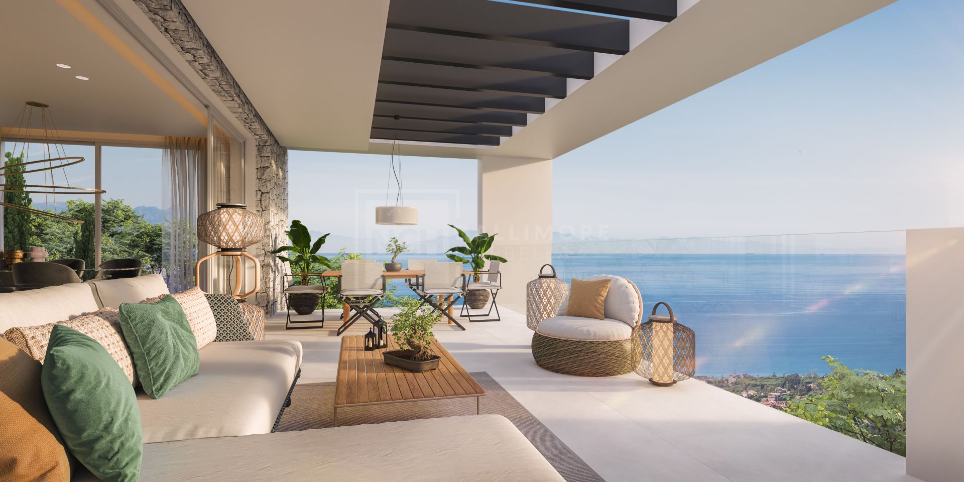 3-BEDROOM PENTHOUSE WITH PANORAMIC SEA VIEWS AND PRIVATE POOL