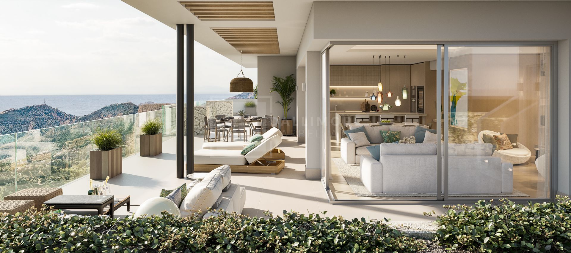 3-BEDROOM PENTHOUSE WITH PANORAMIC SEA VIEWS AND PRIVATE POOL