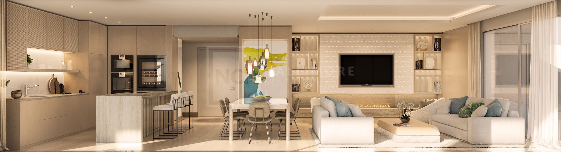 3-BEDROOM PENTHOUSE WITH PANORAMIC SEA VIEWS AND PRIVATE POOL