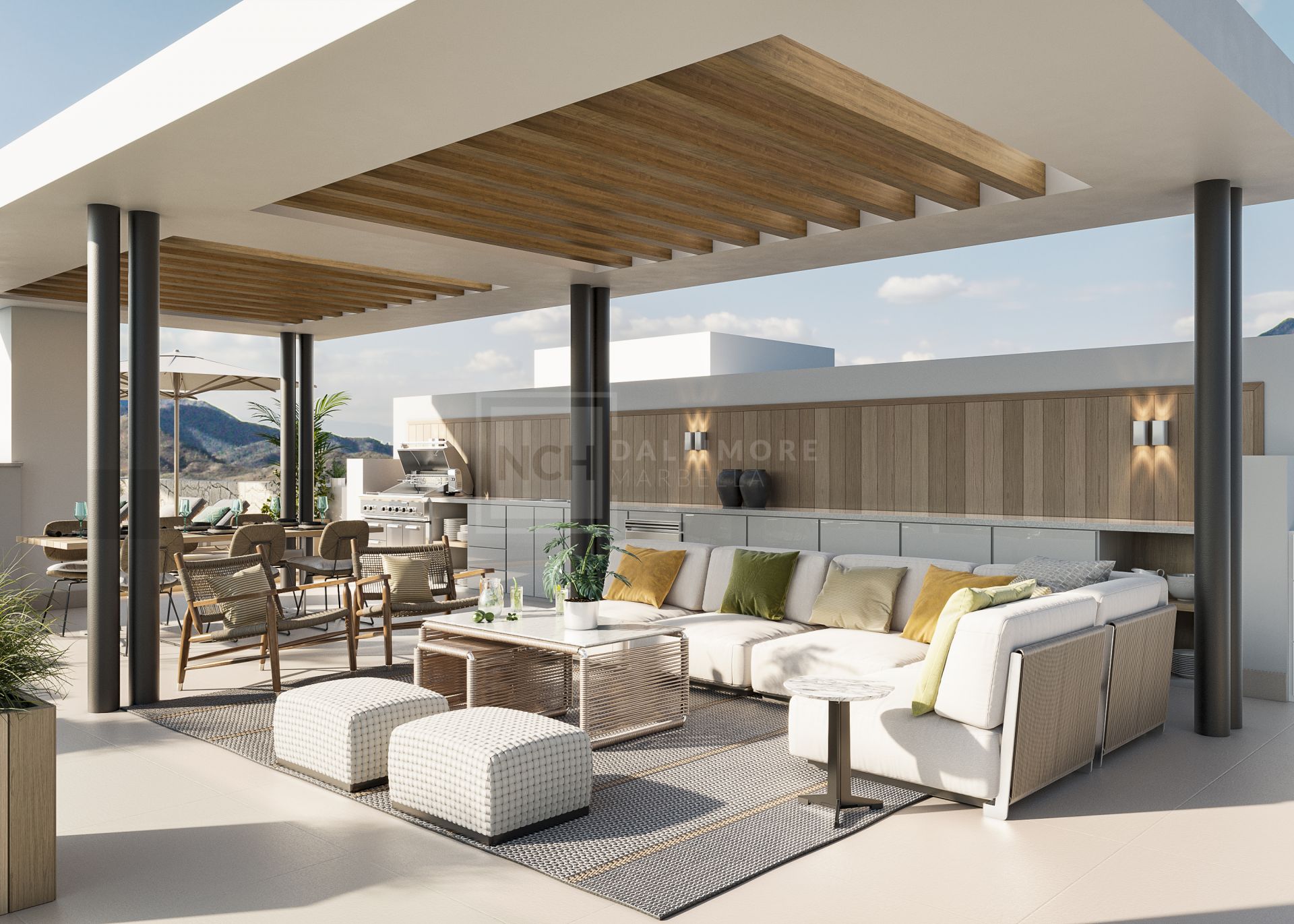 3-BEDROOM PENTHOUSE WITH PANORAMIC SEA VIEWS AND PRIVATE POOL