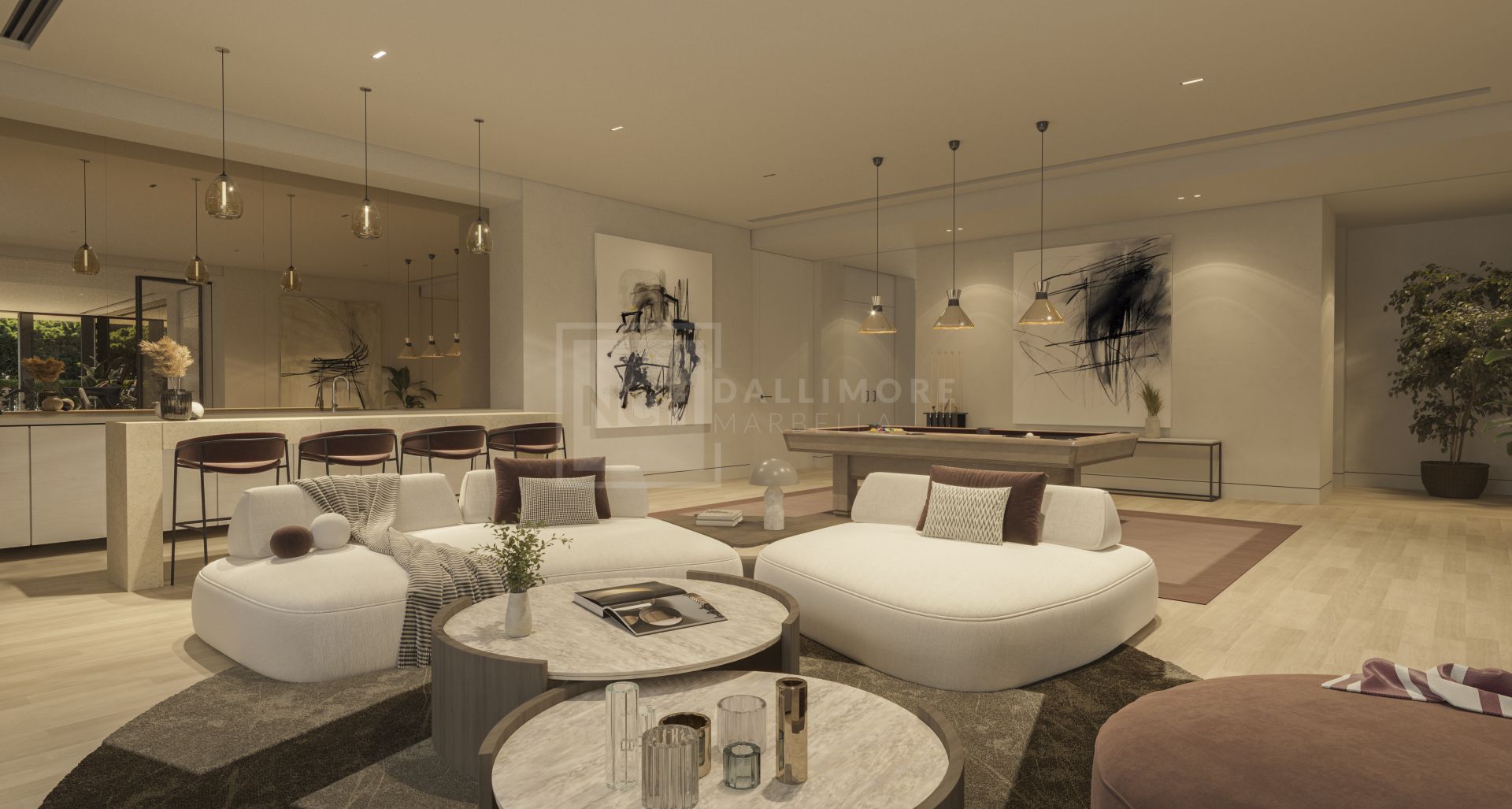 SCULPTURAL VILLA WITH CINEMA, GYM, SAUNA AND SEAMLESS INDOOR–OUTDOOR LIVING
