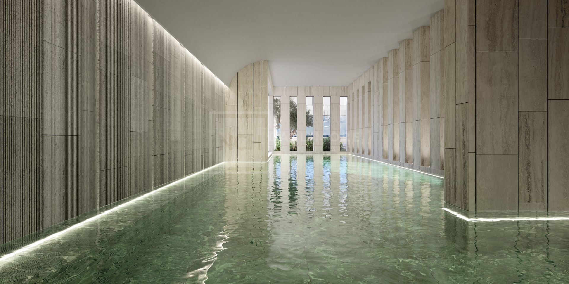 7-BED BIOARCHITECTURE VILLA IN SOTOGRANDE WITH COURTYARDS, LIFT & SEA-BOUND POOL