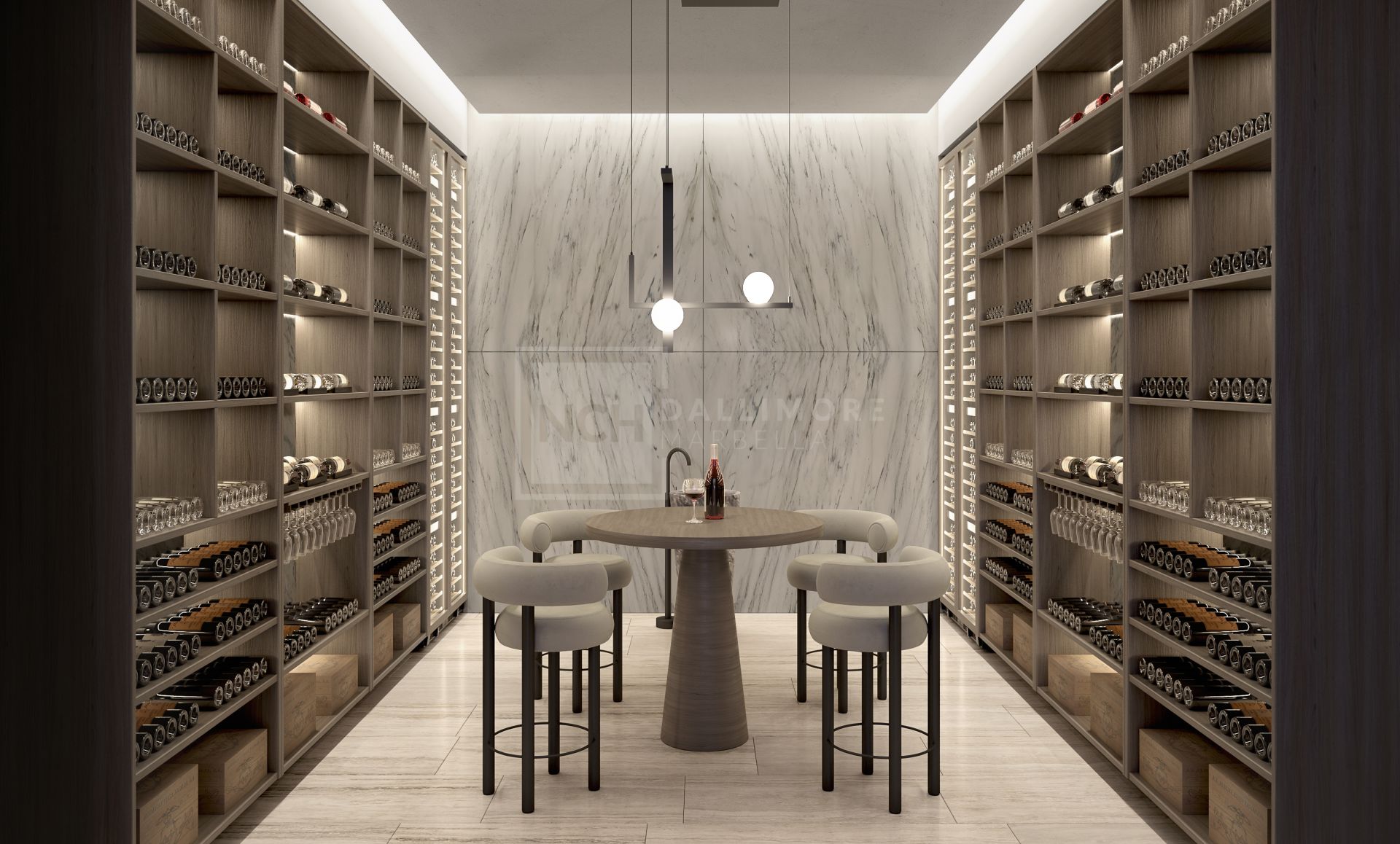 7-BED BIOARCHITECTURE VILLA IN SOTOGRANDE WITH COURTYARDS, LIFT & SEA-BOUND POOL