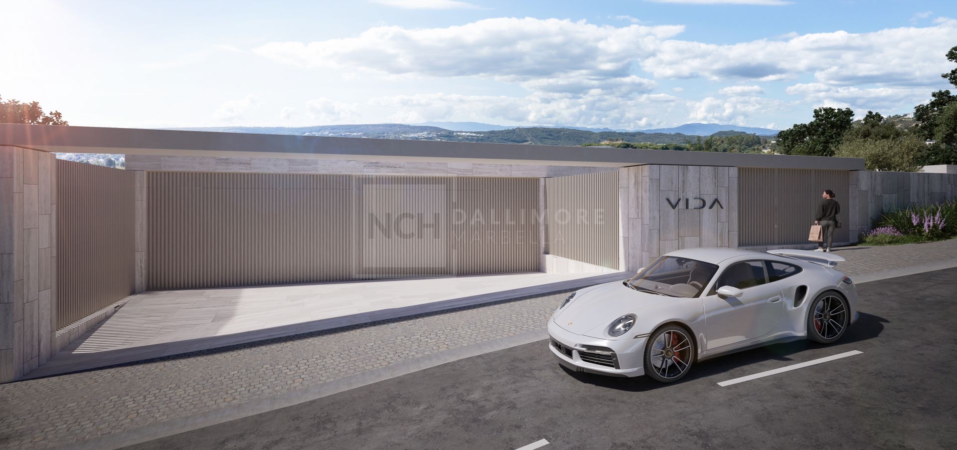 7-BED BIOARCHITECTURE VILLA IN SOTOGRANDE WITH COURTYARDS, LIFT & SEA-BOUND POOL