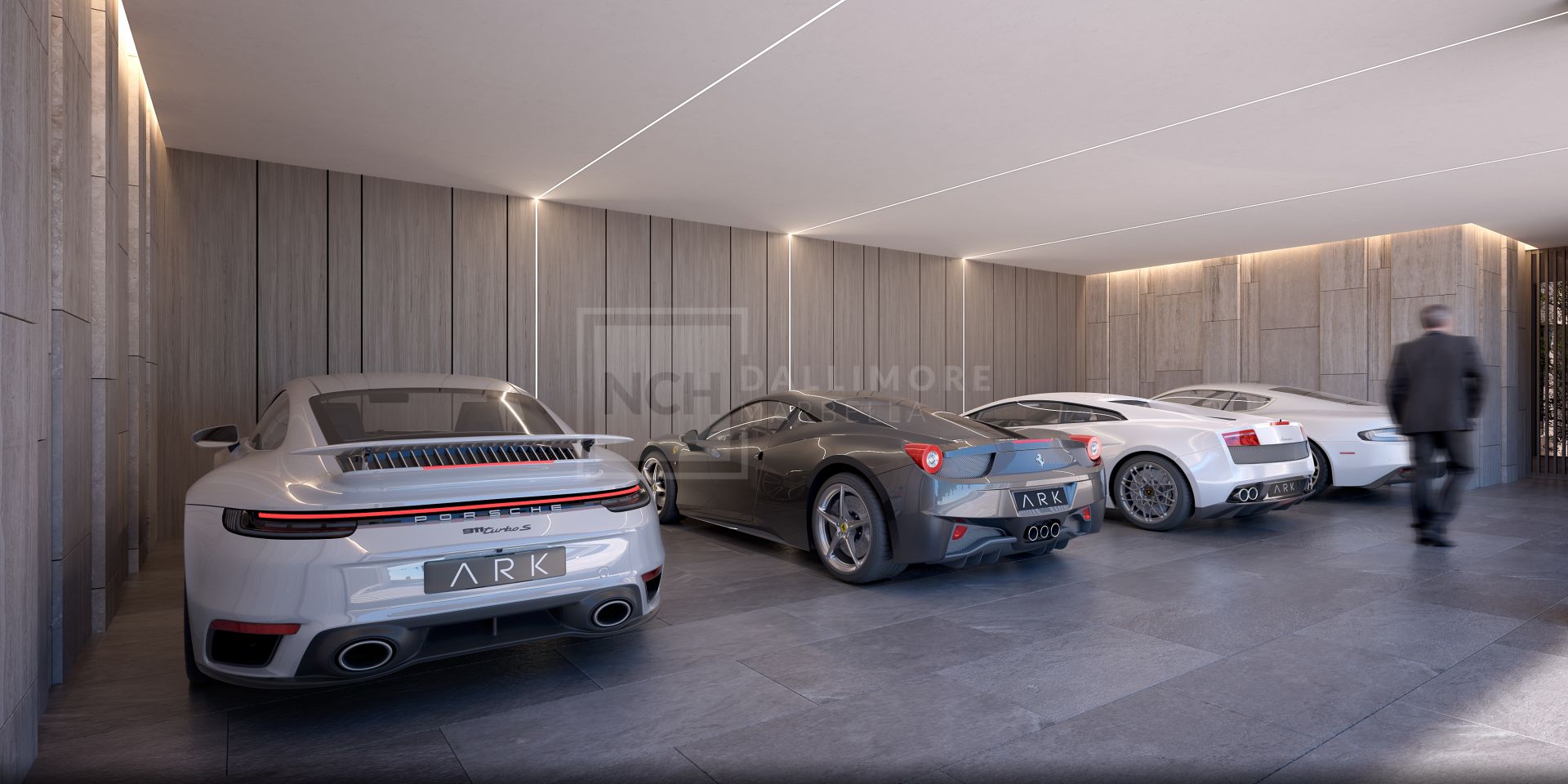 7-BED BIOARCHITECTURE VILLA IN SOTOGRANDE WITH COURTYARDS, LIFT & SEA-BOUND POOL