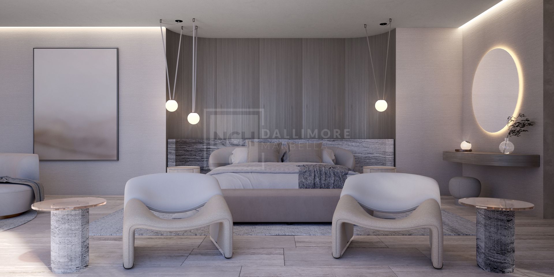 7-BED BIOARCHITECTURE VILLA IN SOTOGRANDE WITH COURTYARDS, LIFT & SEA-BOUND POOL