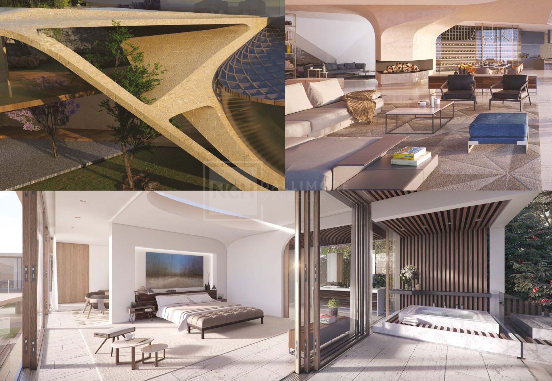 SOUTH-FACING PLOT WITH 8-BED UNSTUDIO PROJECT IN SOTOGRANDE