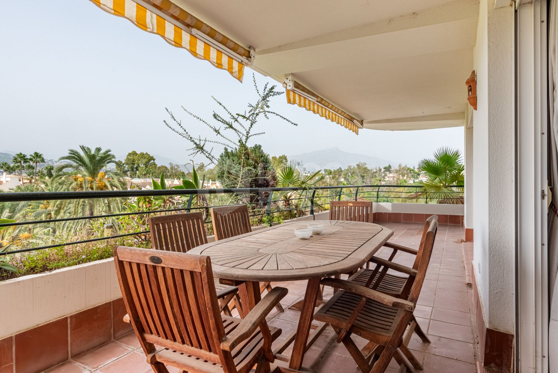 Frontline Golf Duplex Penthouse with Mountain Views in Guadalmina Alta