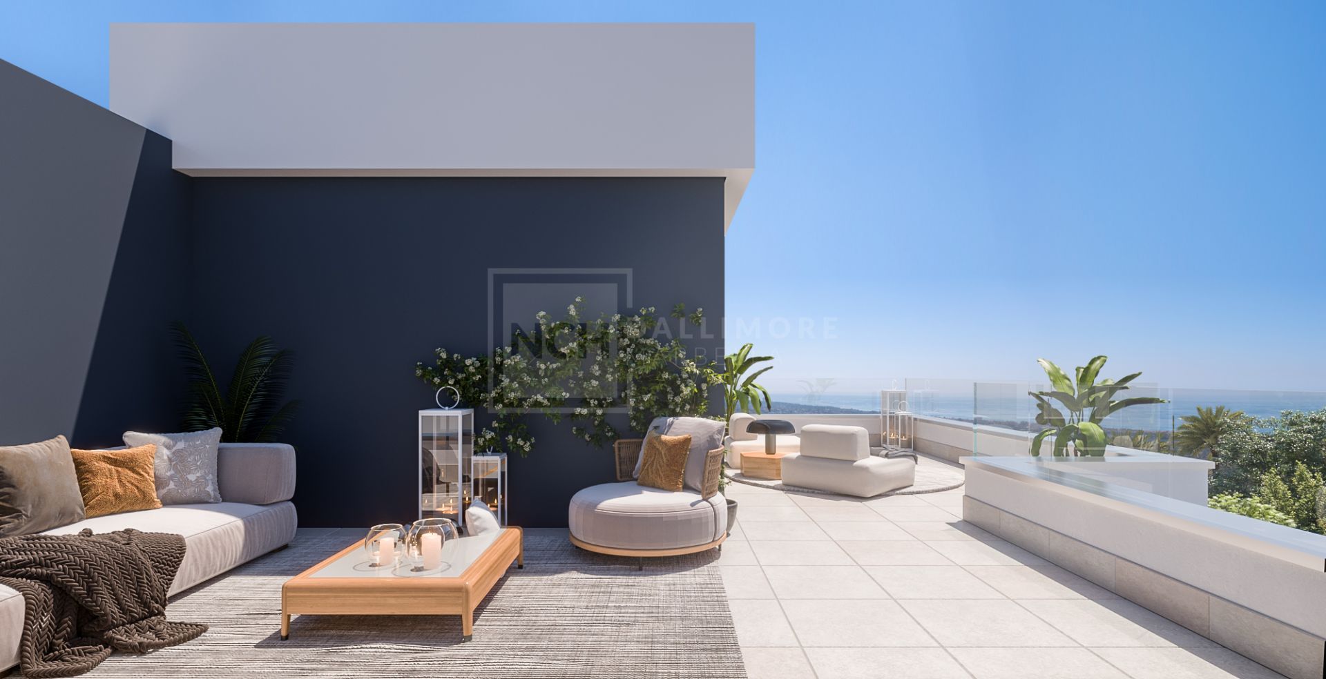 LARGE 3-BEDROOM PENTHOUSE WITH STUNNING SEA VIEWS