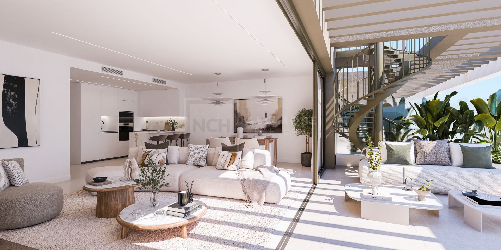 APARTAMENTO DE OBRA NUEVA DE 2 DORMITORIOS EN LAS MESAS, ESTEPONA