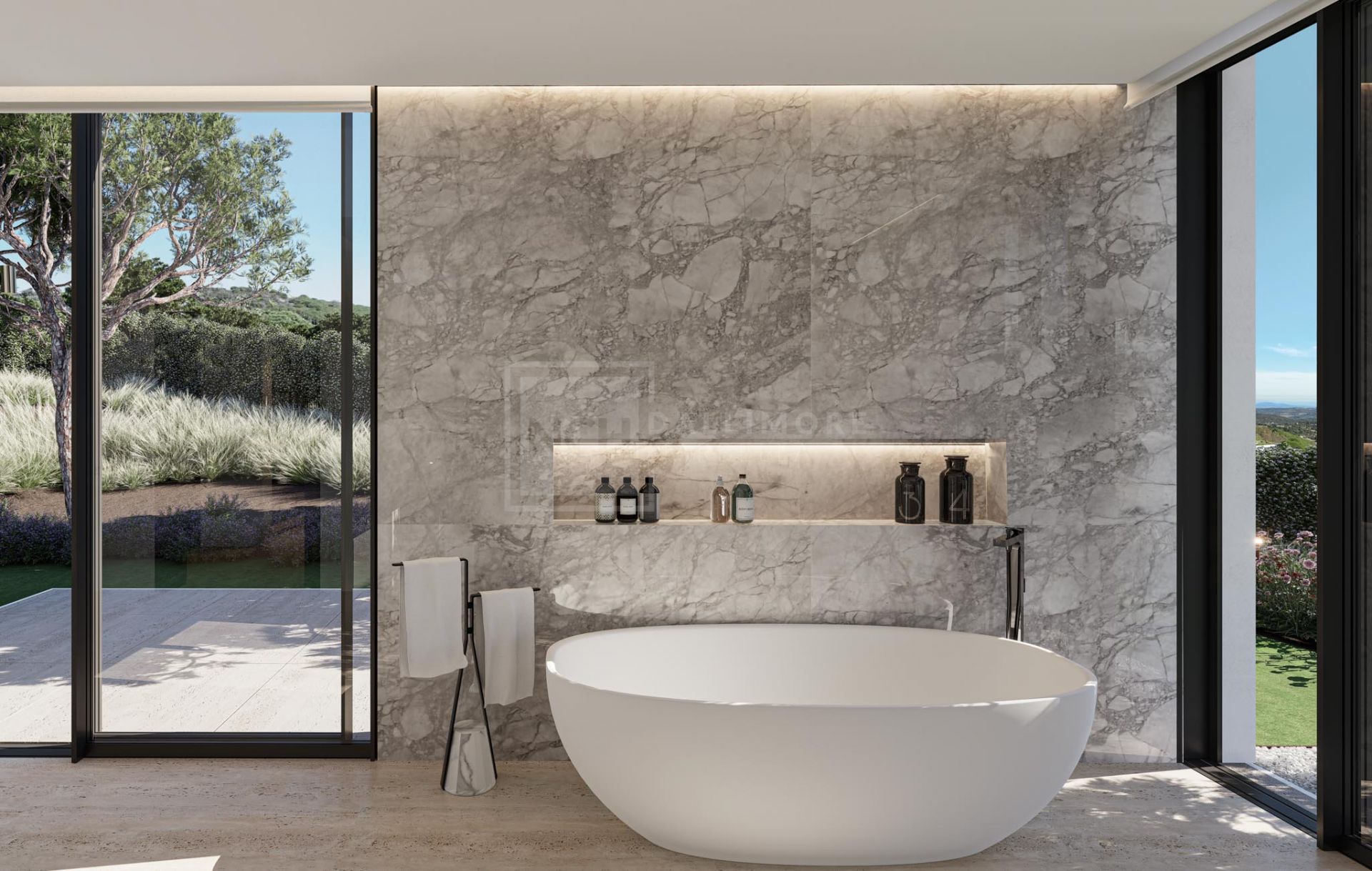 SOUTH-FACING 4-BEDROOM STUNNING VILLA WITH GARDEN, GYM AND STATE-OF-THE-ART DESIGN