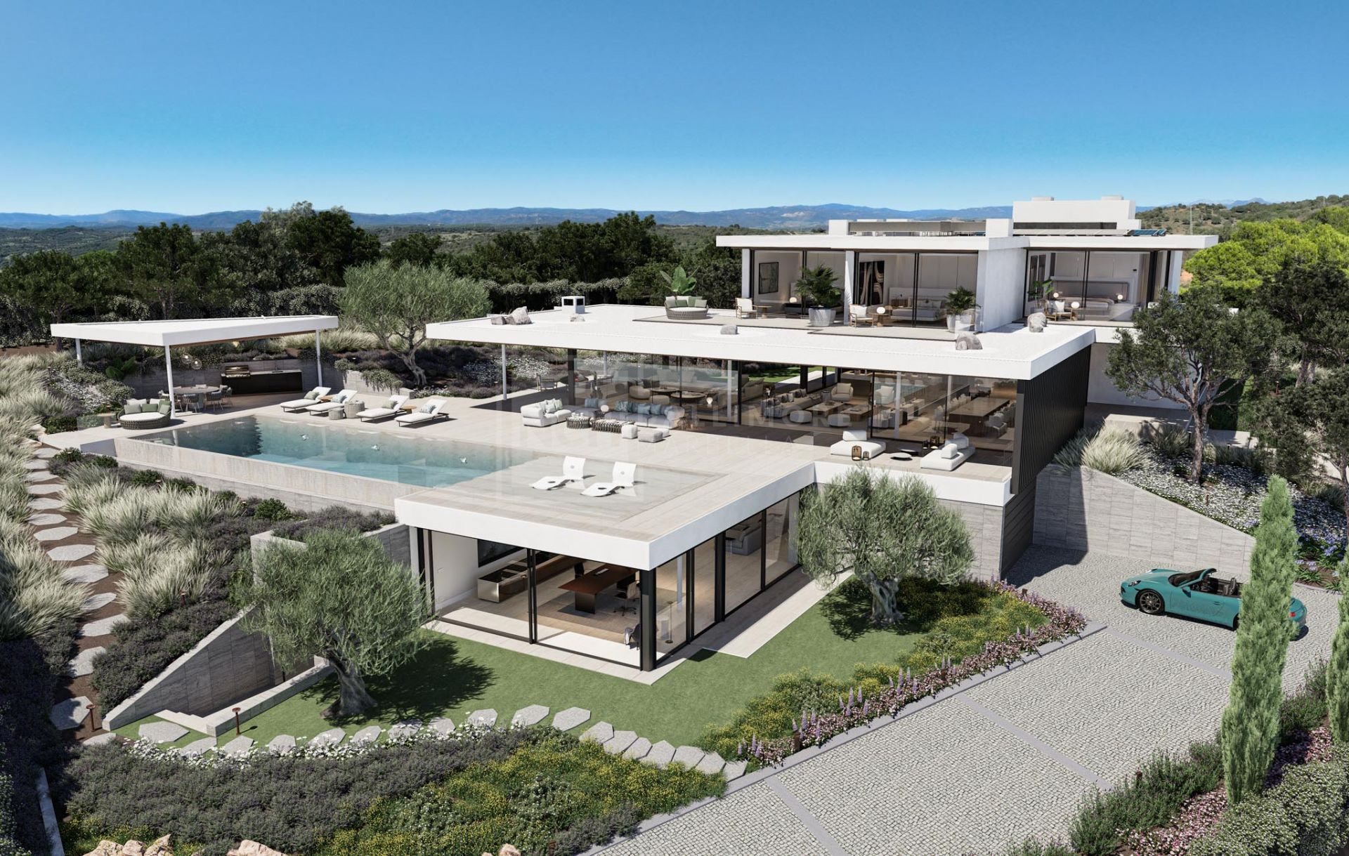 SOUTH-FACING 4-BEDROOM STUNNING VILLA WITH GARDEN, GYM AND STATE-OF-THE-ART DESIGN