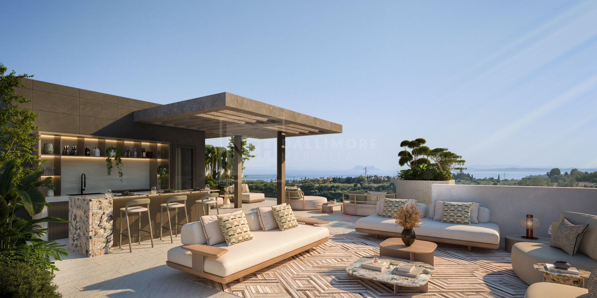 VIDA COSTERA CONTEMPORÁNEA CON VISTAS AL MAR, PISCINA, SPA Y GIMNASIO EN LA NUEVA MILLA DE ORO