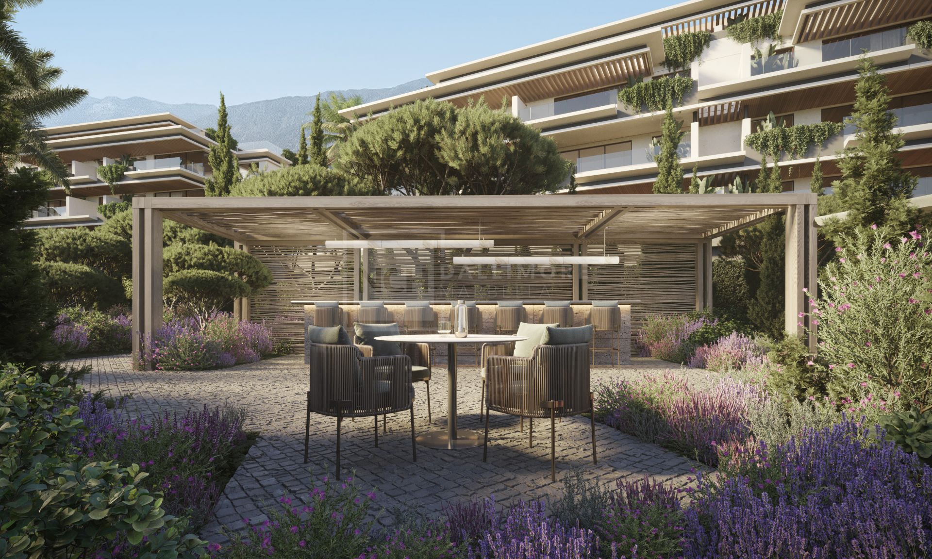 4- Bedroom Garden Apartment in Gated Resort.