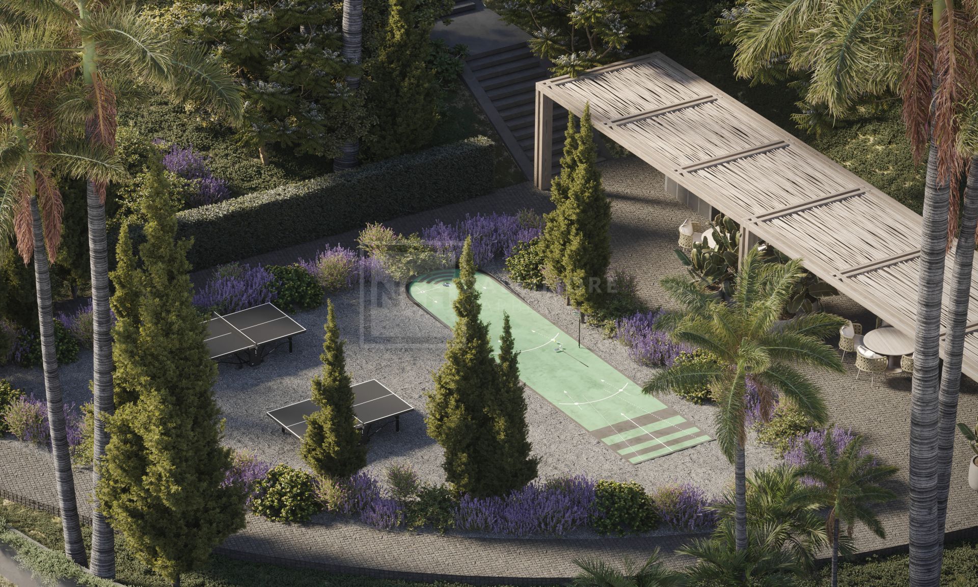 4- Bedroom Garden Apartment in Gated Resort.