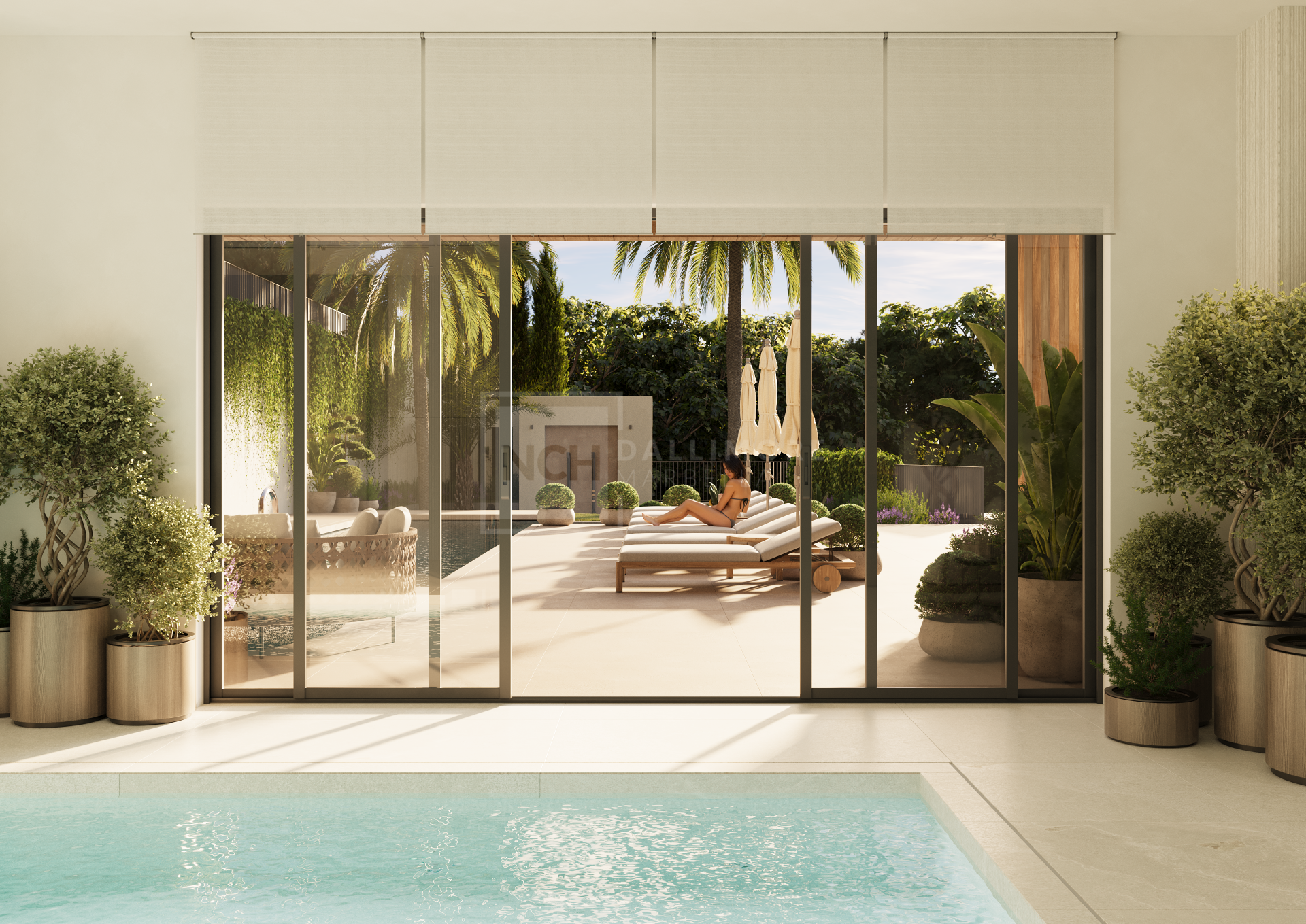 4- Bedroom Garden Apartment in Gated Resort.