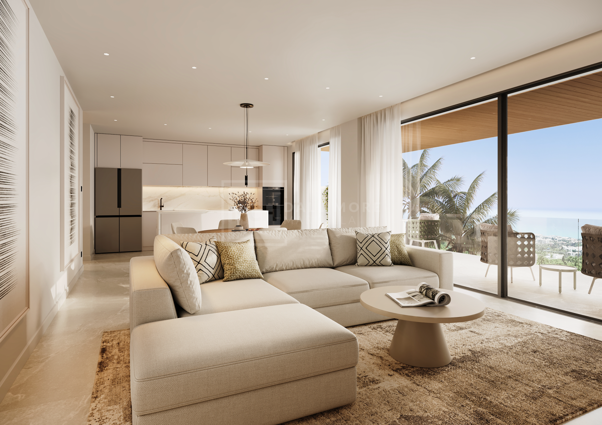 4- Bedroom Garden Apartment in Gated Resort.