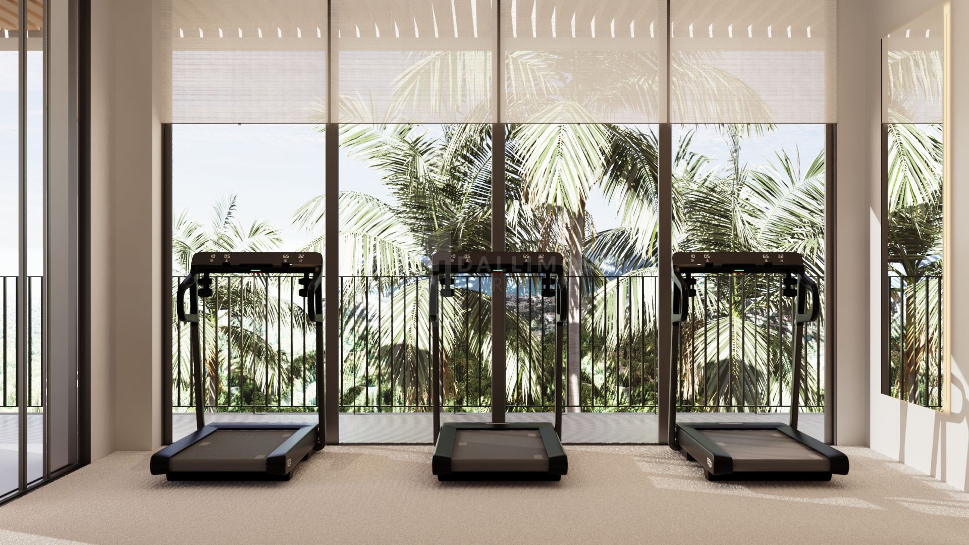 4- Bedroom Garden Apartment in Gated Resort.