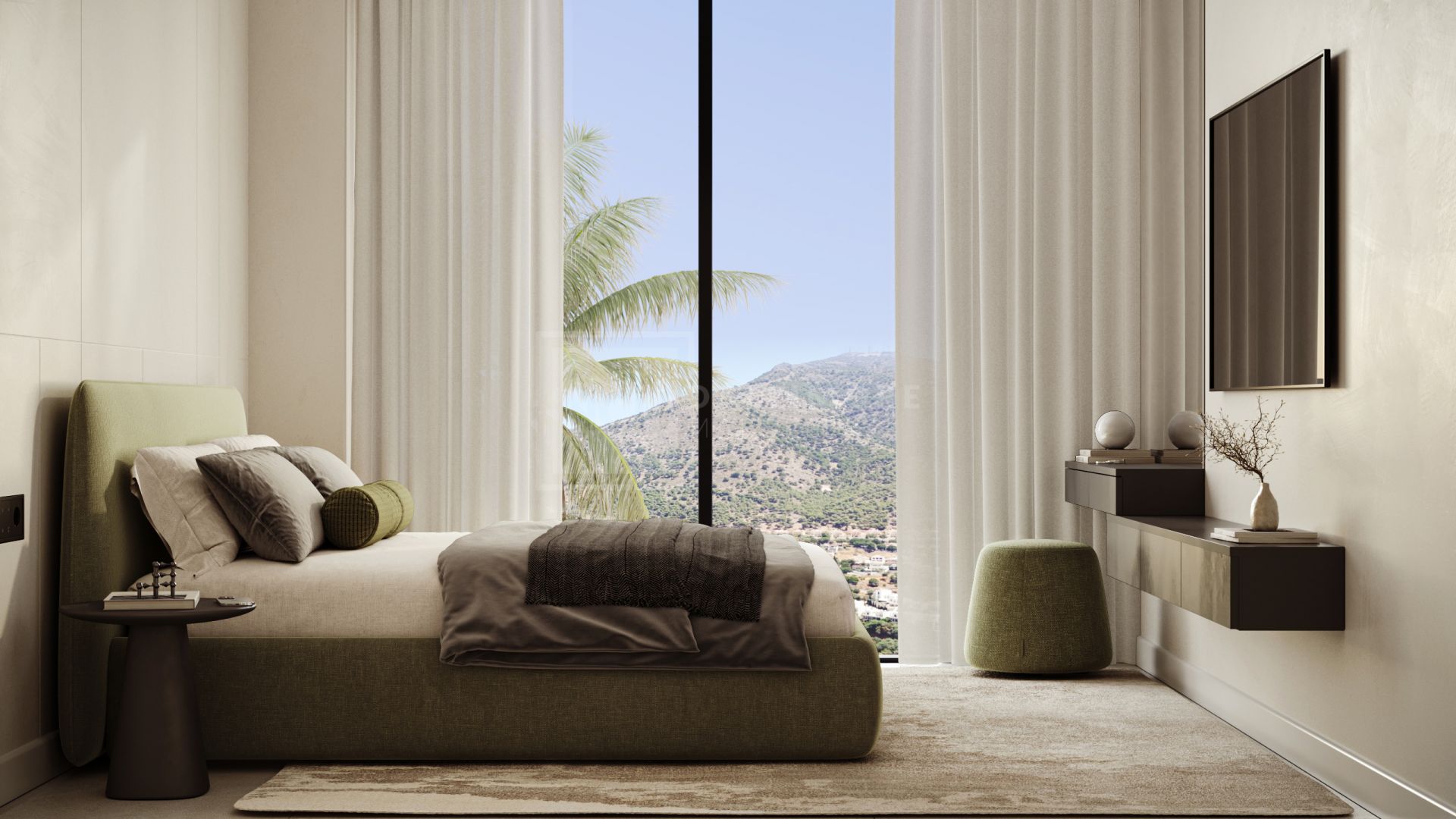 4- Bedroom Garden Apartment in Gated Resort.