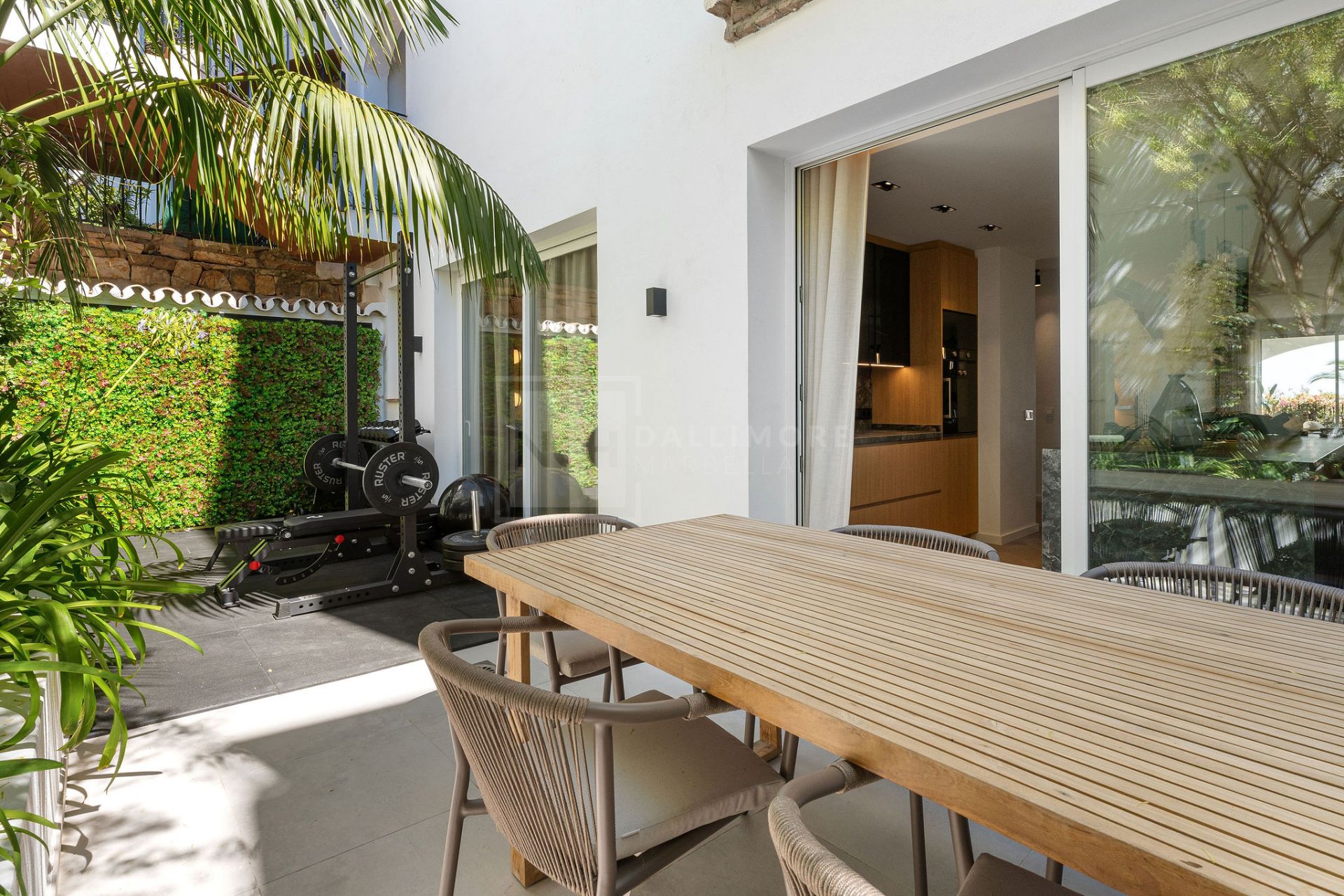 Scandinavian-Inspired Golden Mile Townhouse With Private Garden, Gym And Cinema