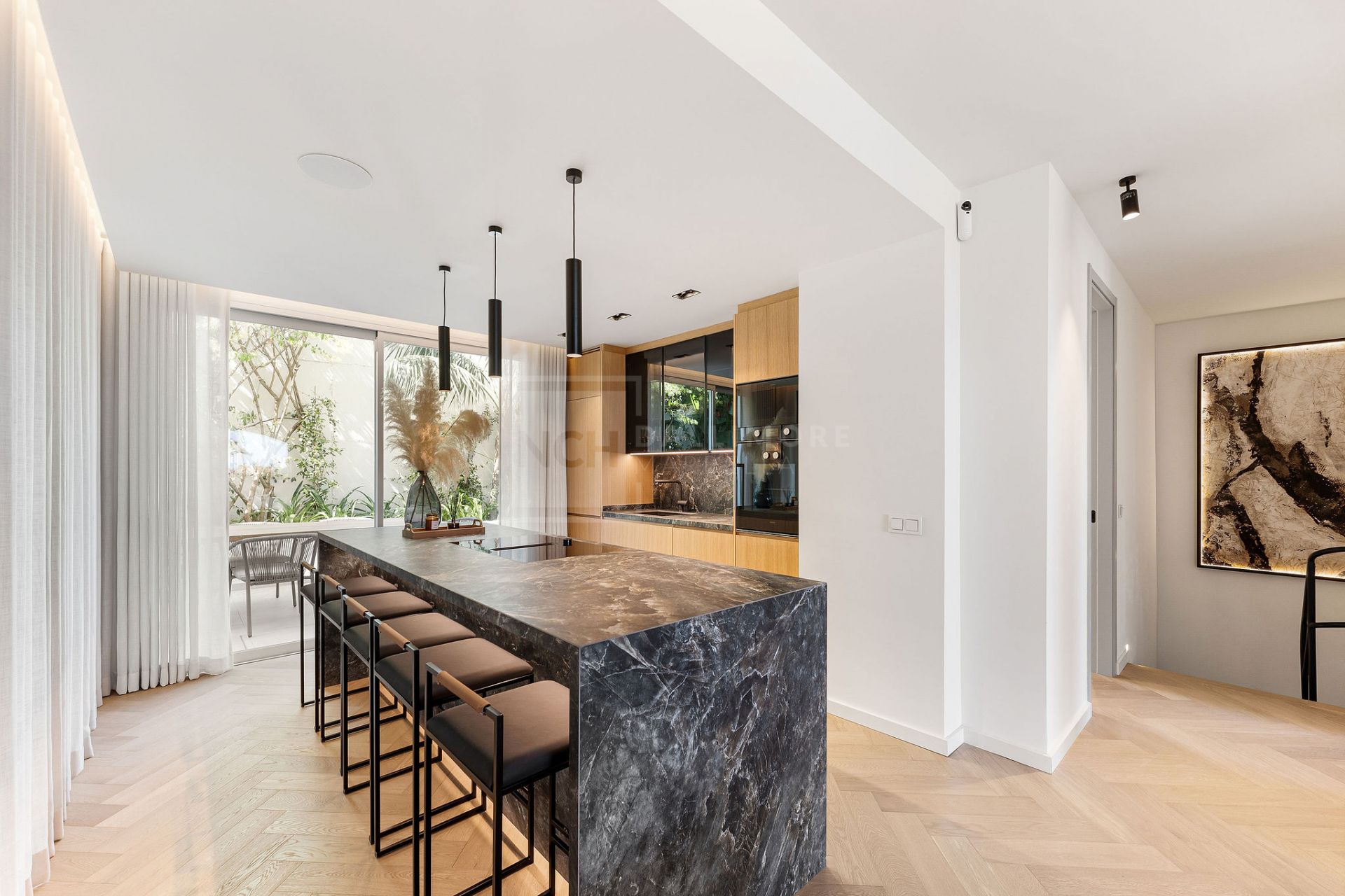 Scandinavian-Inspired Golden Mile Townhouse With Private Garden, Gym And Cinema