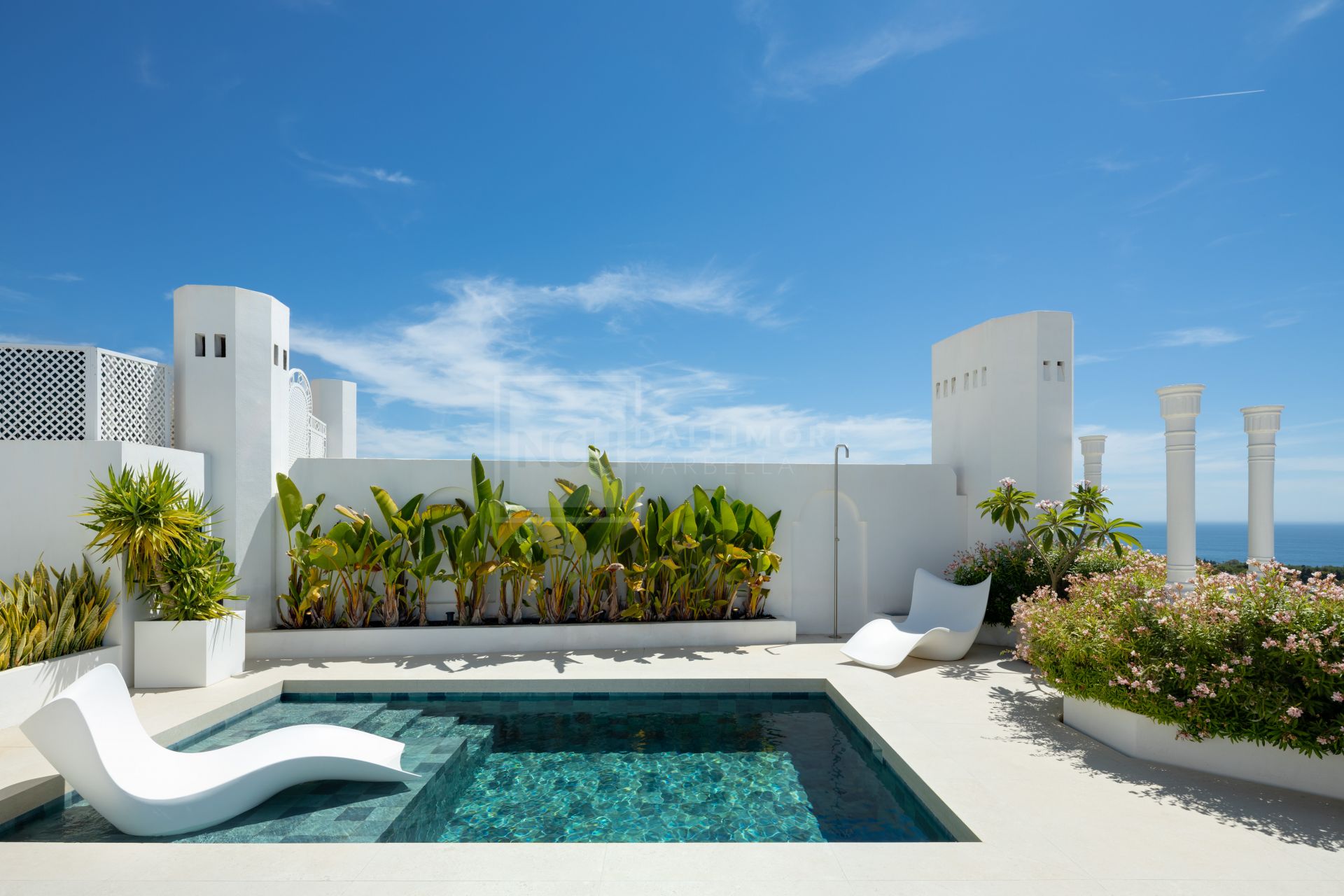 Atico Duplex en venta en Jardines Colgantes, Marbella Golden Mile