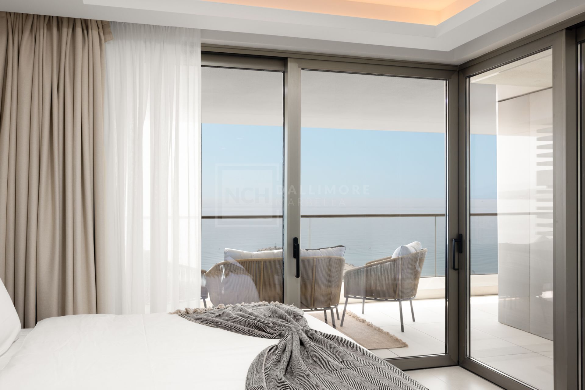 Apartamento nuevo con espectacularidad Vistas al mar en Málaga