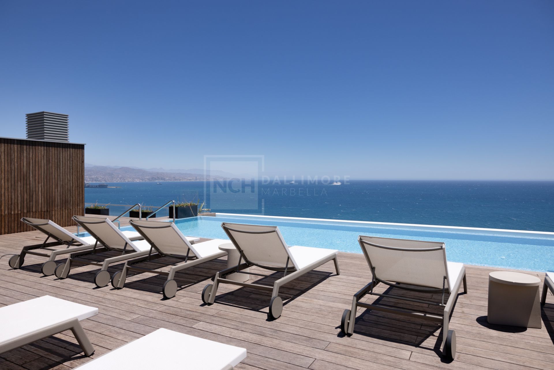 Apartamento nuevo con espectacularidad Vistas al mar en Málaga