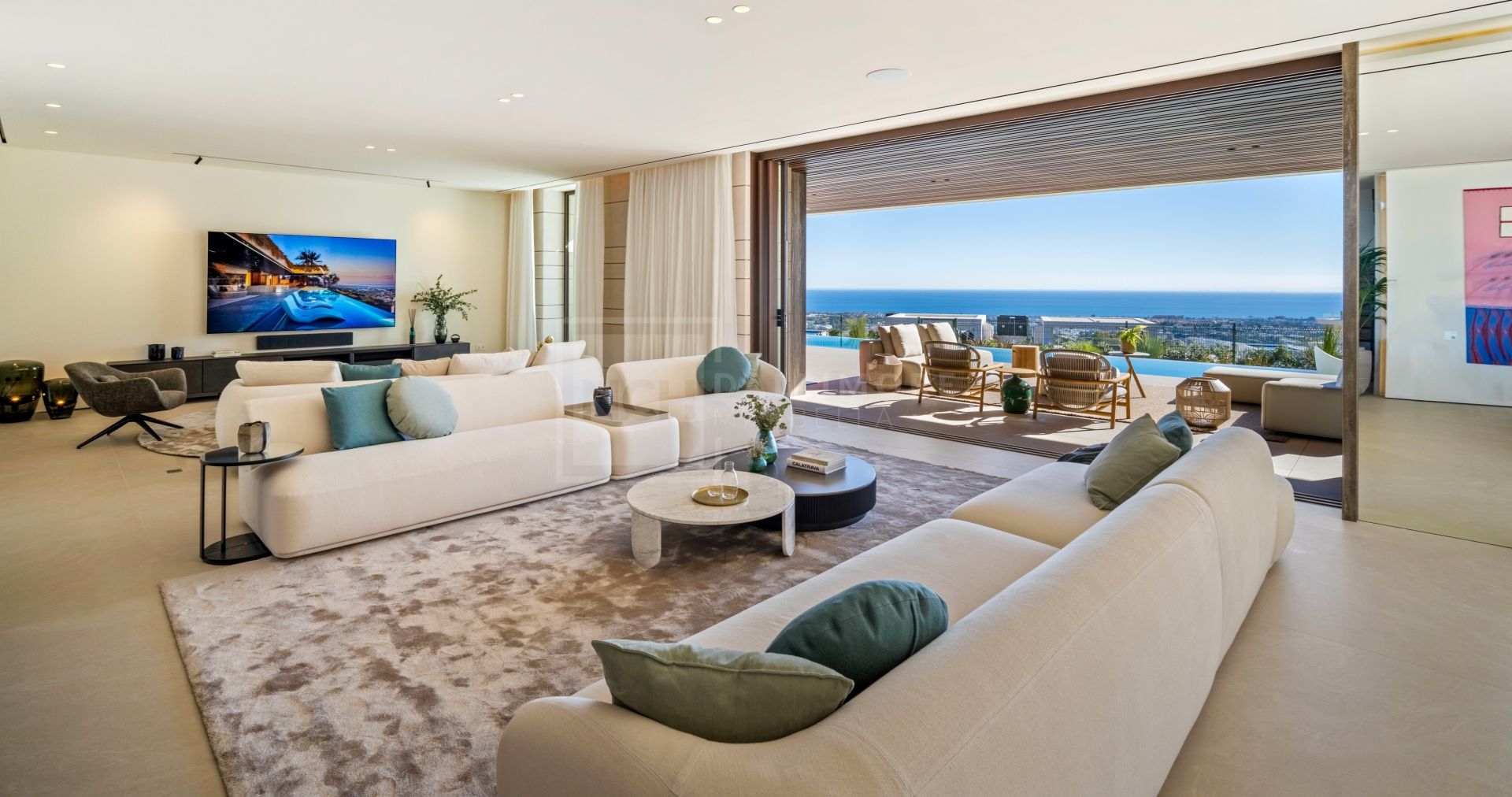 Villas de lujo a estrenar con vistas panorámicas al mar en La Quinta