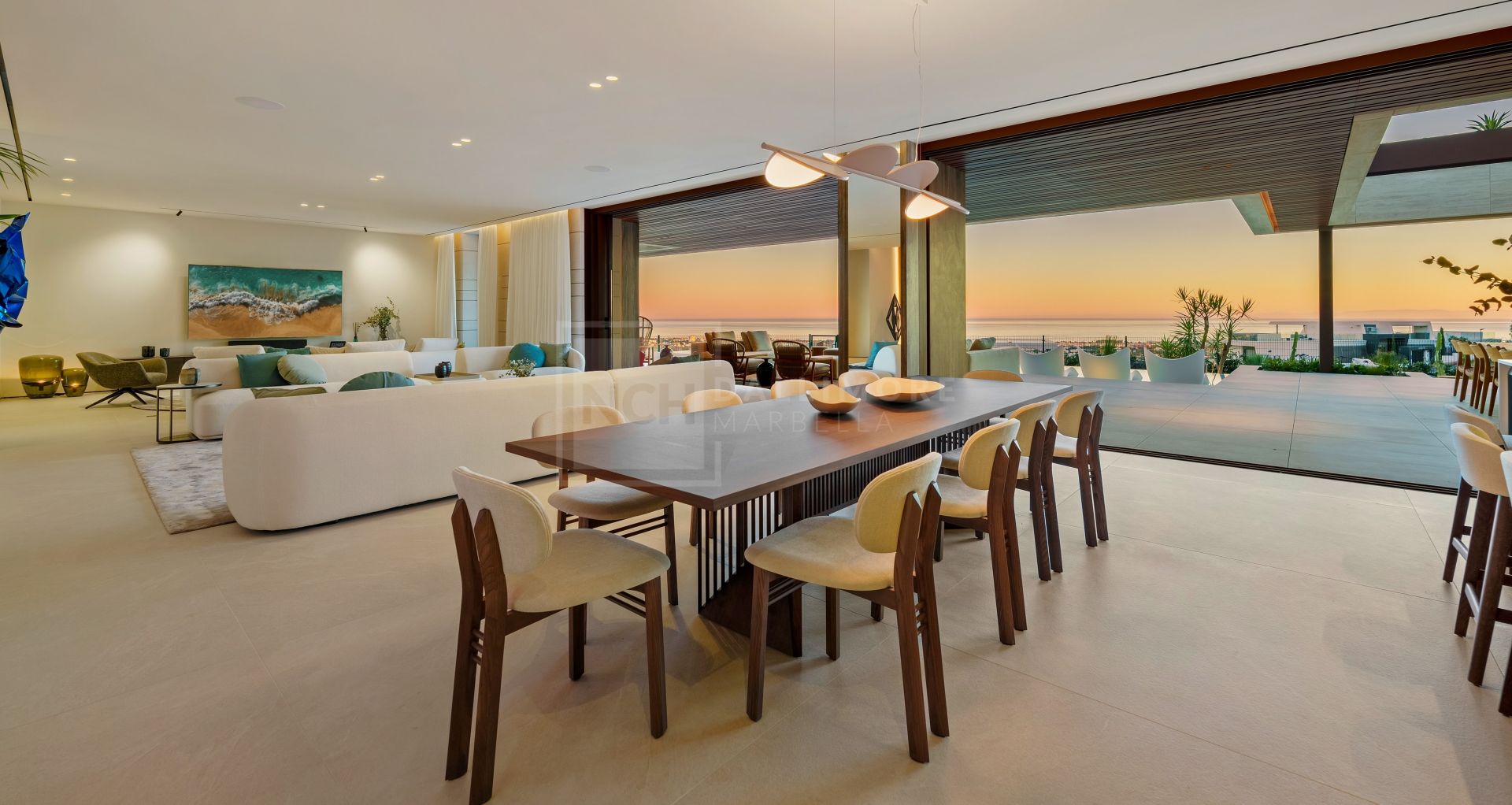Villas de lujo a estrenar con vistas panorámicas al mar en La Quinta