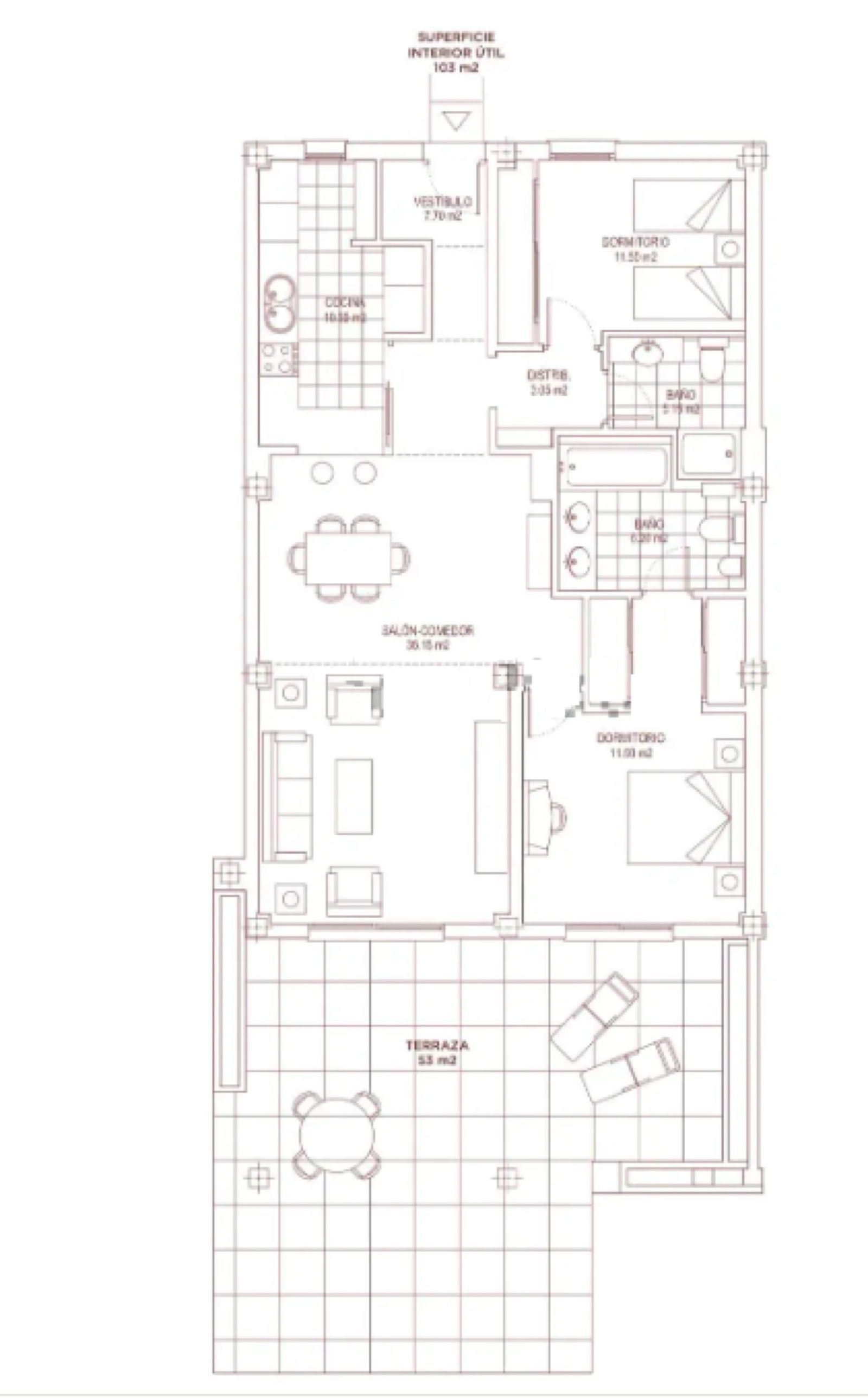 Acogedor Apartamento de 2 Dormitorios en Planta Baja con Vistas al Mar y a la Montaña