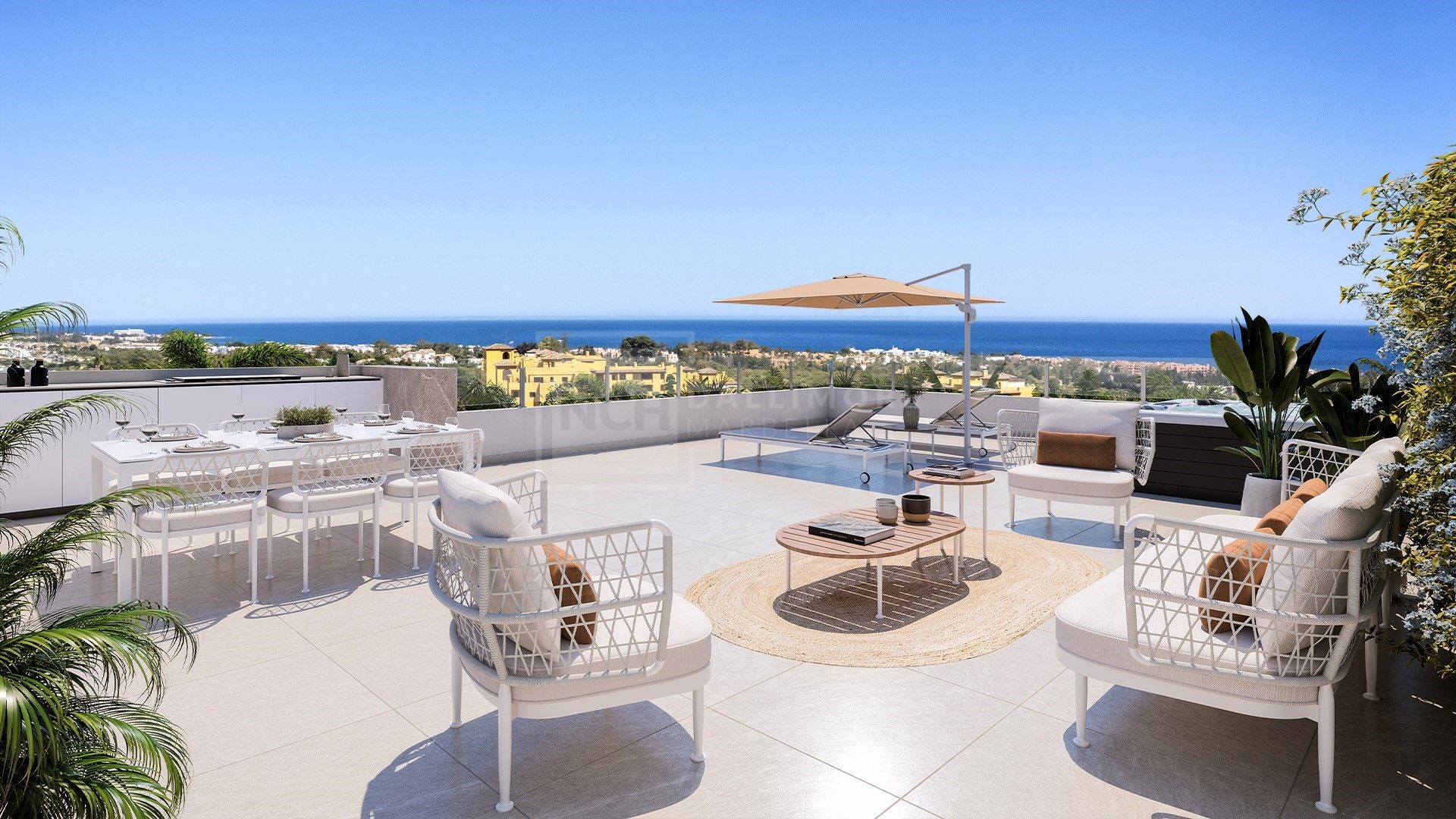 3-Bedroom Ground Floor Apartment in Estepona