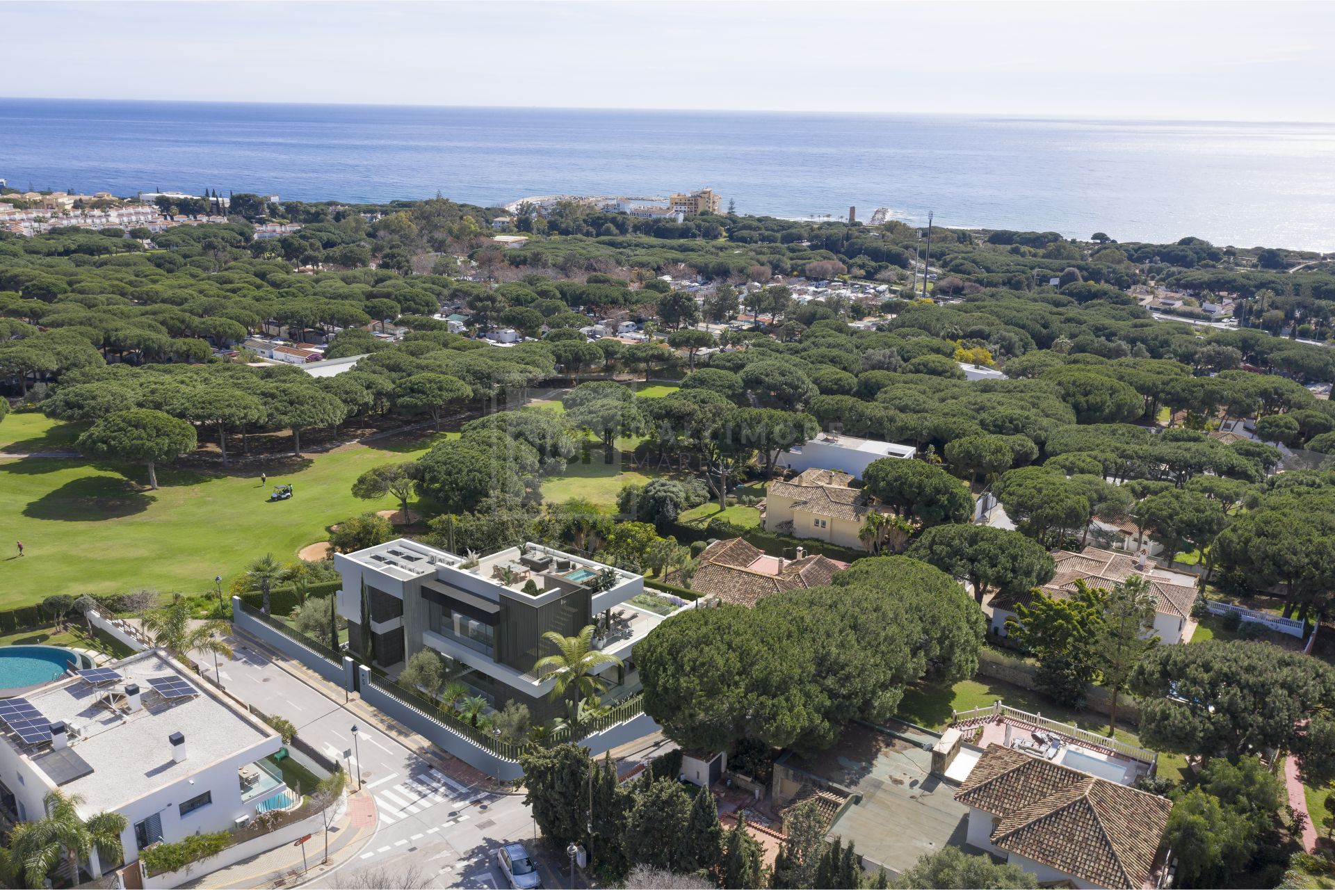 Luxury Villa with Panoramic Sea & Golf Views – Completion 2027, Artola Alta, Marbella