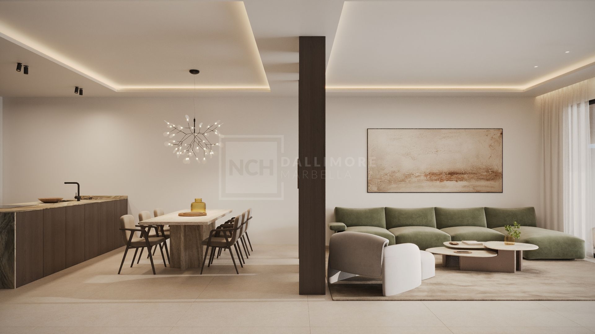 Exclusivo ático dúplex de diseño concebido para una vida interior-exterior sin fisuras en la Costa del Sol