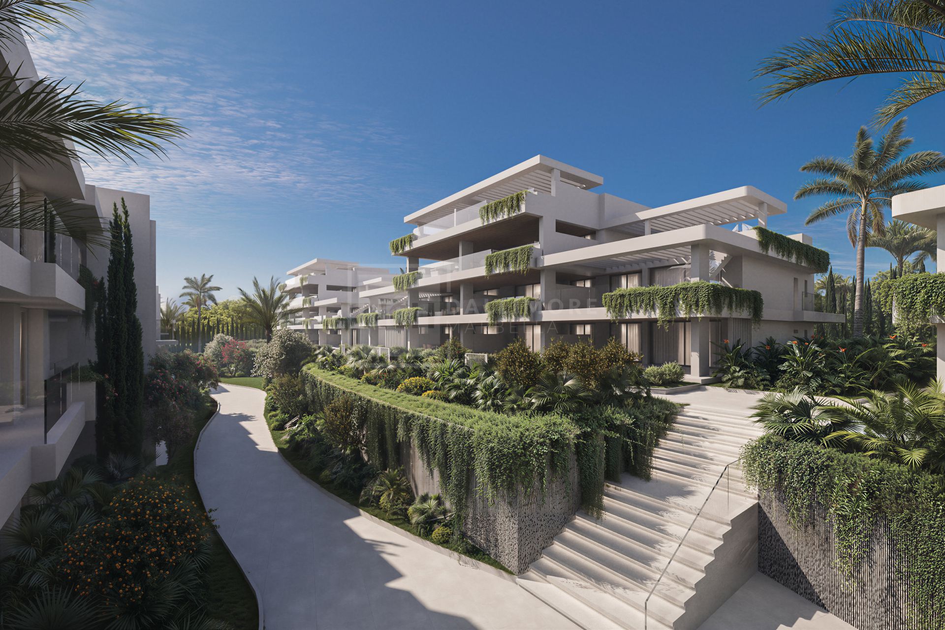Sophisticated Garden Apartment Surrounded by Wellness and Nature