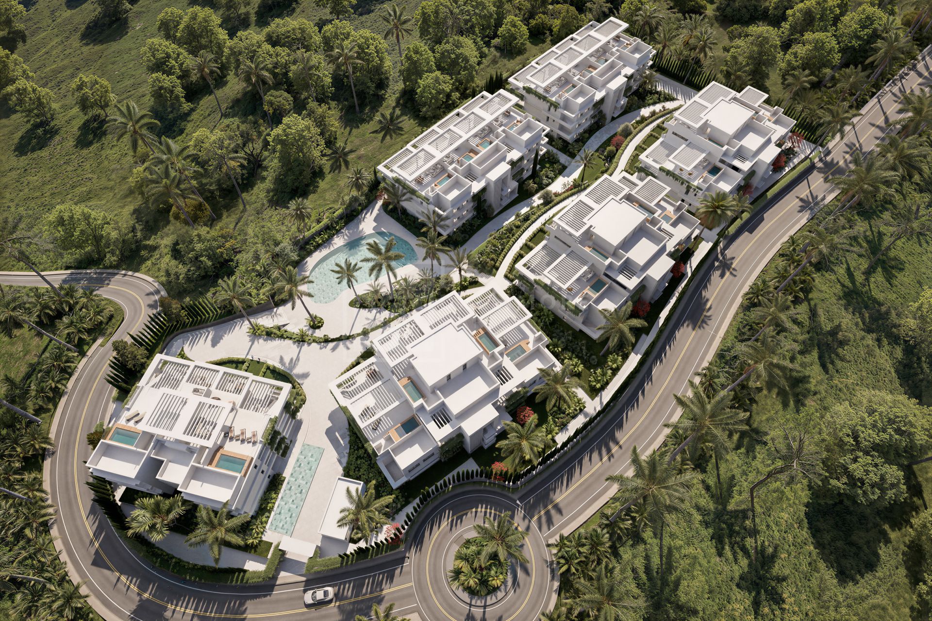 Sophisticated Garden Apartment Surrounded by Wellness and Nature