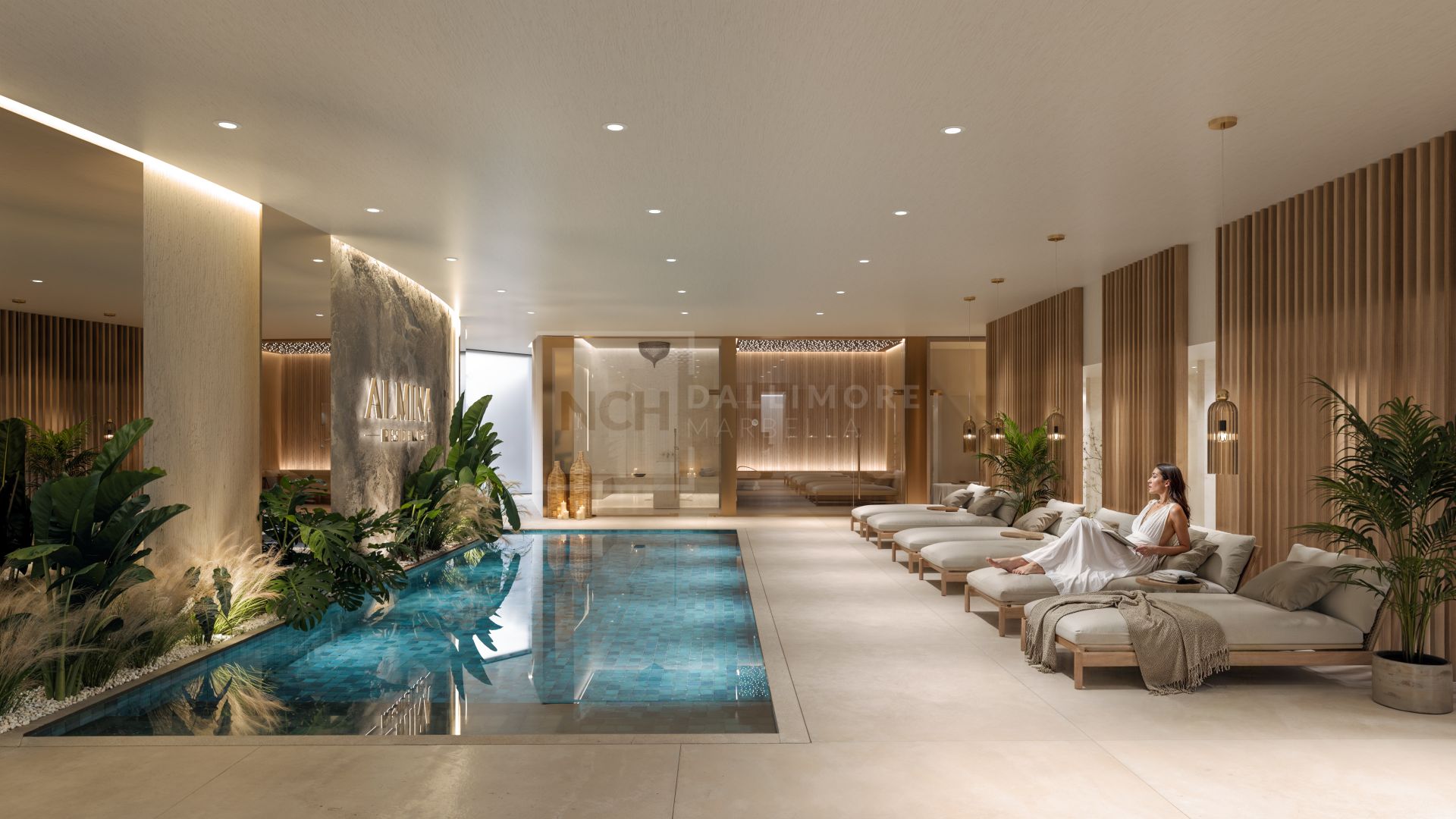 Sophisticated Garden Apartment Surrounded by Wellness and Nature