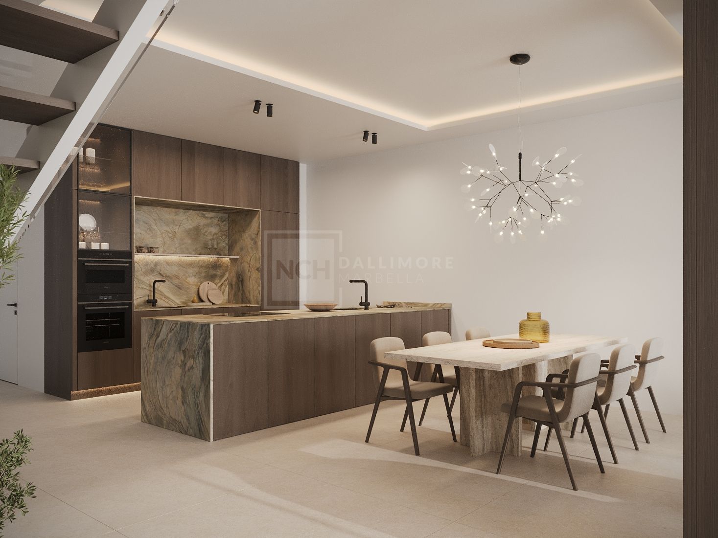 Sophisticated Garden Apartment Surrounded by Wellness and Nature