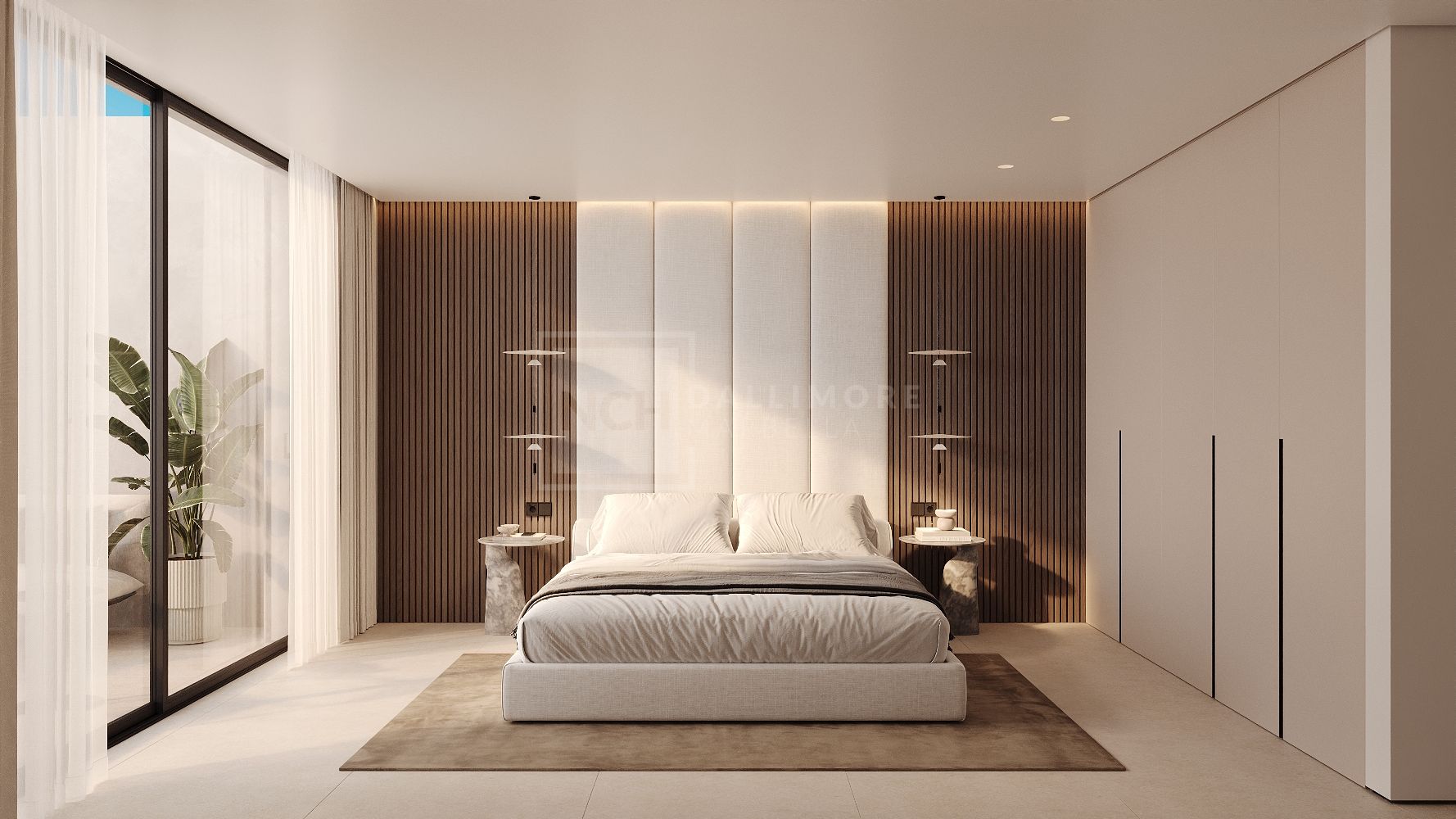 Sophisticated Garden Apartment Surrounded by Wellness and Nature