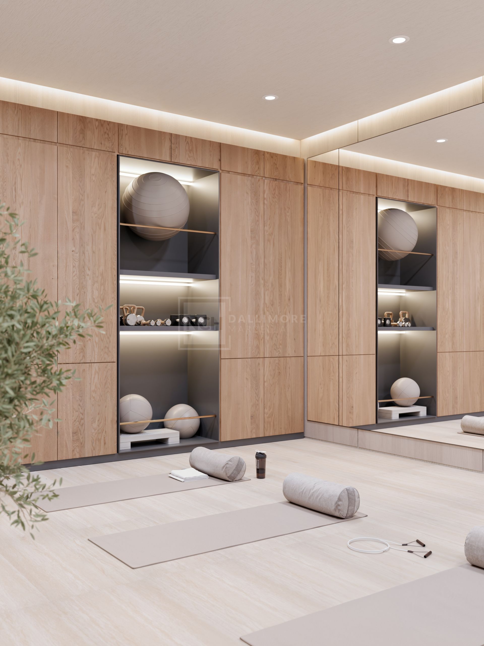 Sophisticated Garden Apartment Surrounded by Wellness and Nature