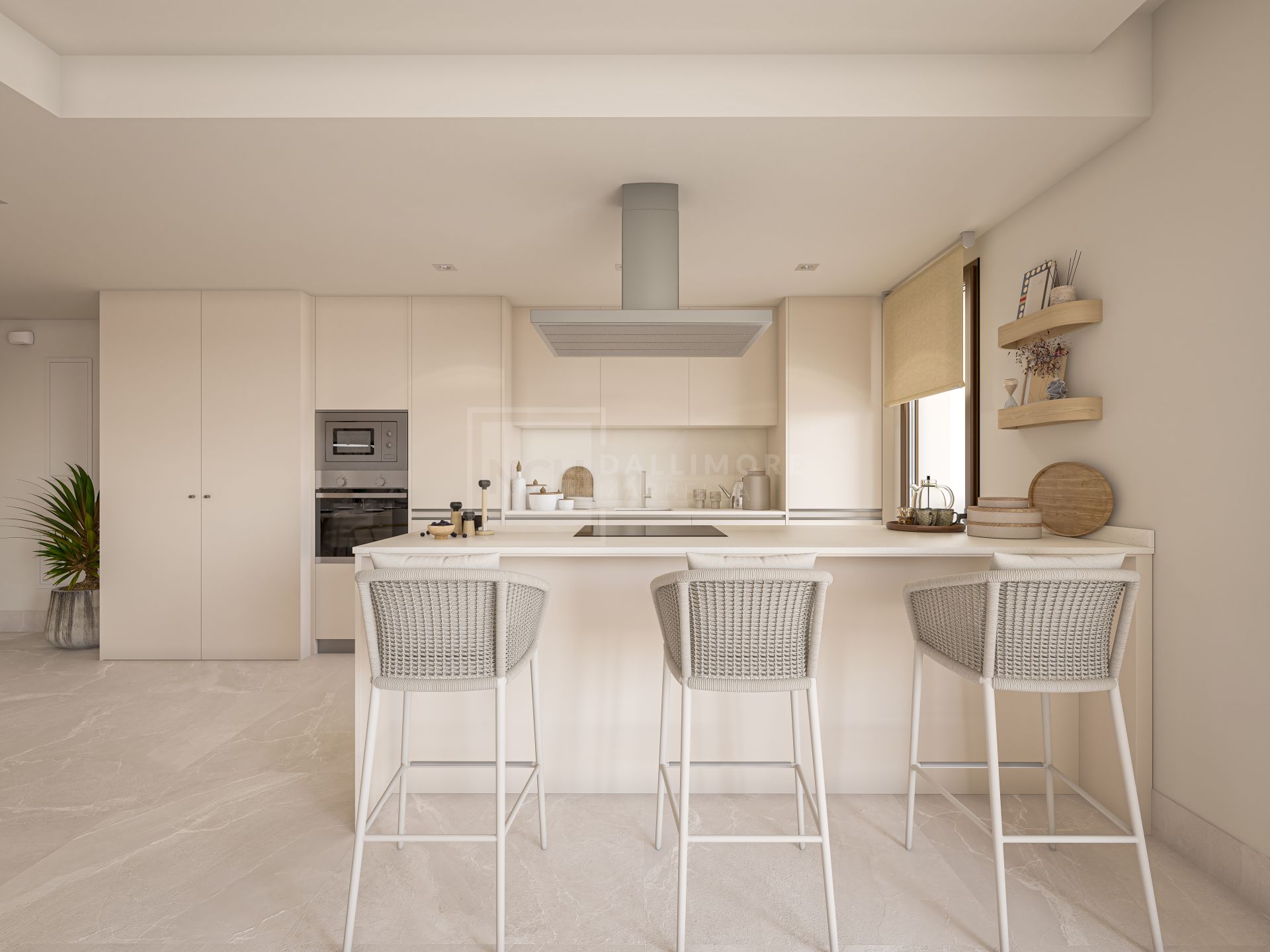 Elegante apartamento en planta baja de 2 dormitorios con vistas panorámicas al lago y a la montaña