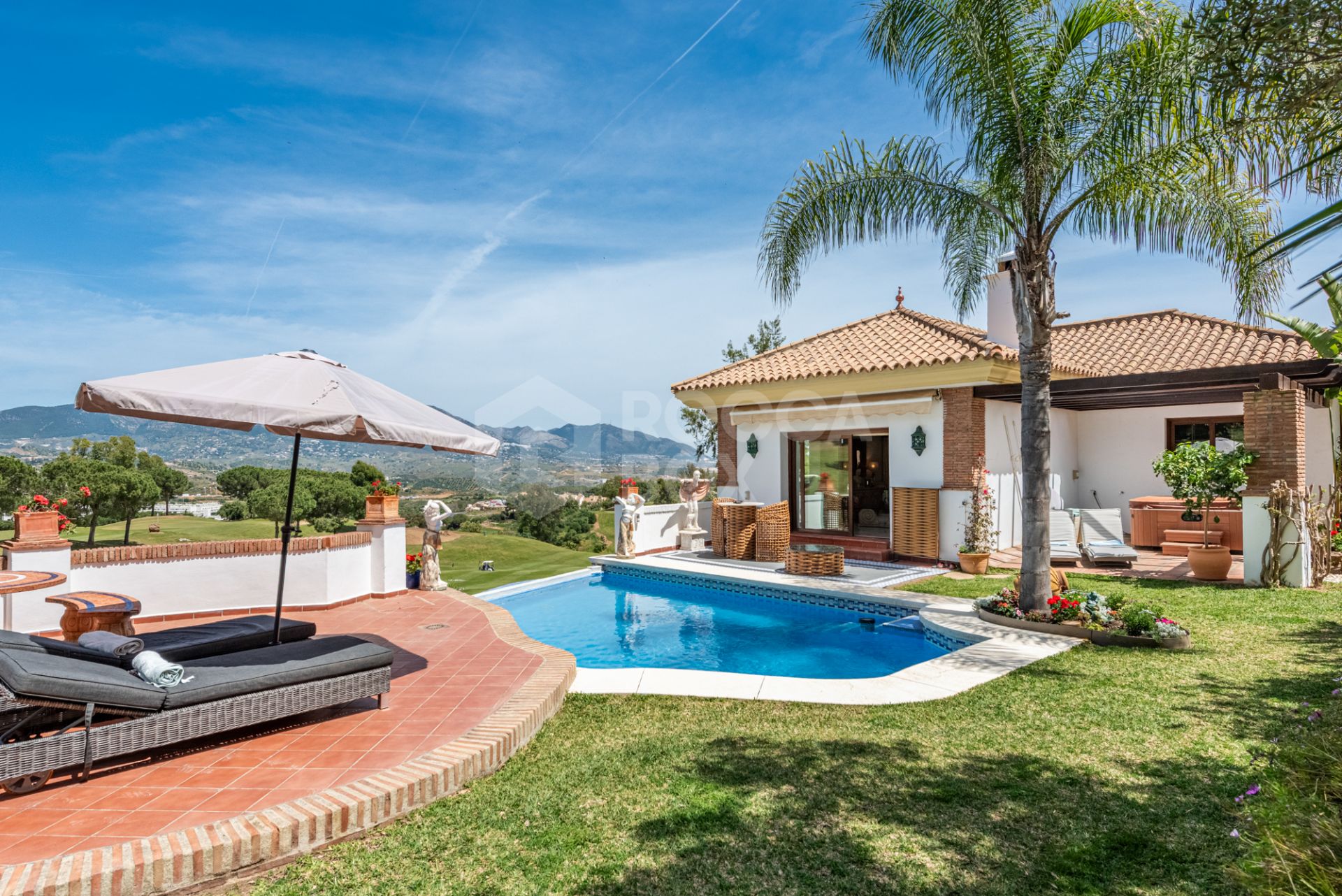 4-Bedroom Front Line Golf Villa in La Cala Golf Resort